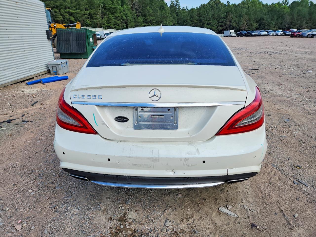 2013 Mercedes-benz Cls 550 White vin: WDDLJ7DB7DA074164