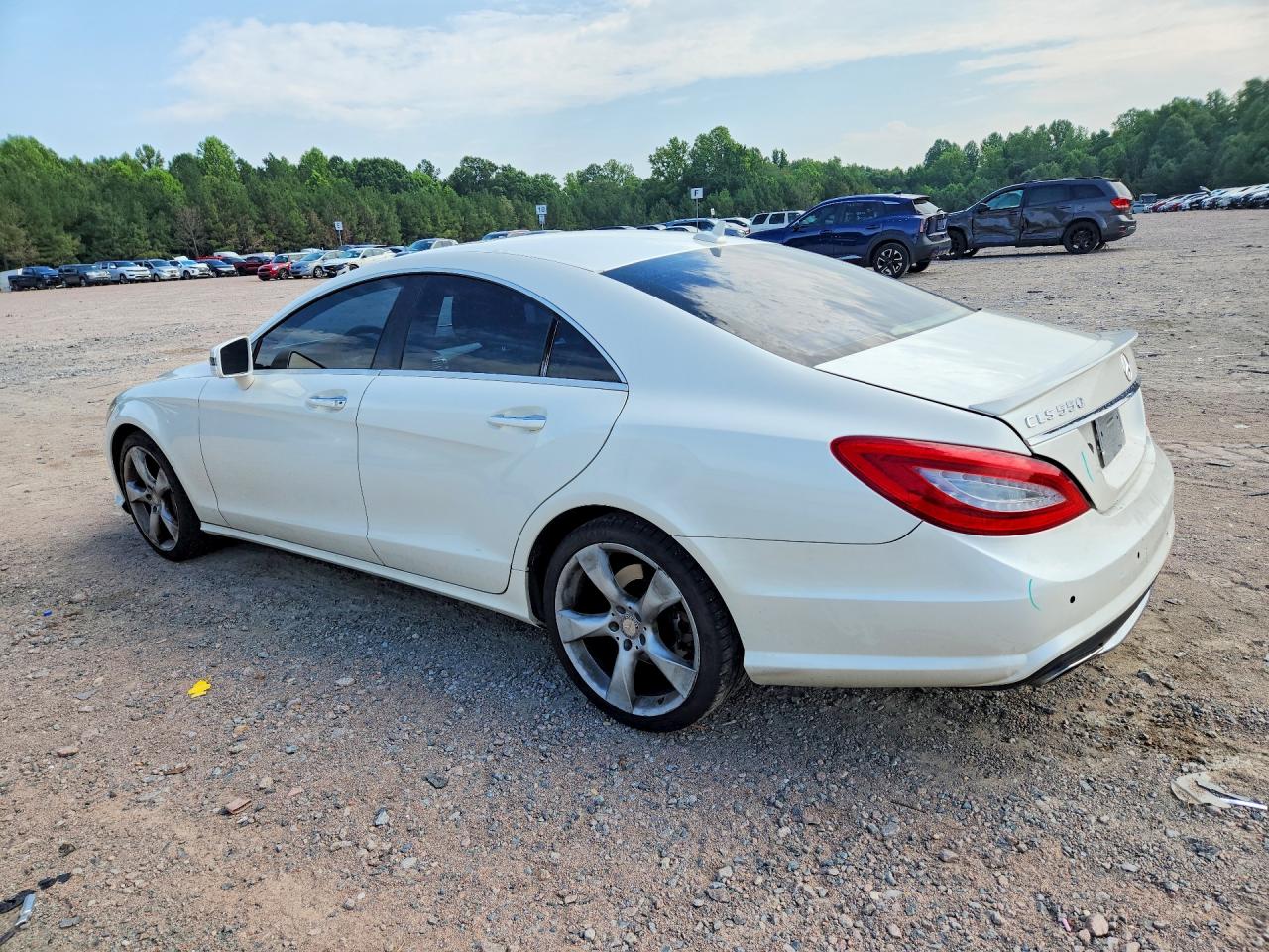 2013 Mercedes-benz Cls 550 White vin: WDDLJ7DB7DA074164