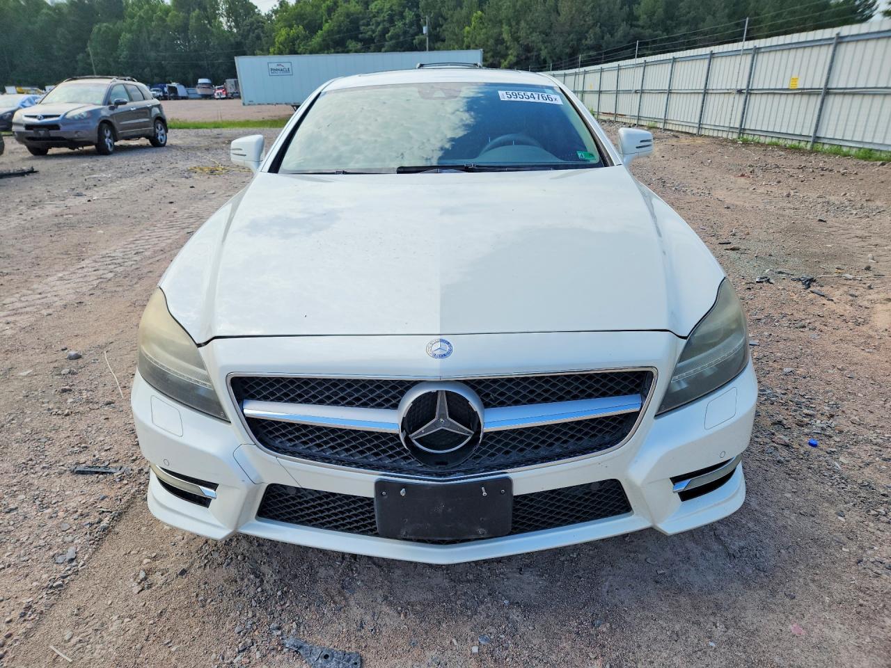 2013 Mercedes-benz Cls 550 White vin: WDDLJ7DB7DA074164