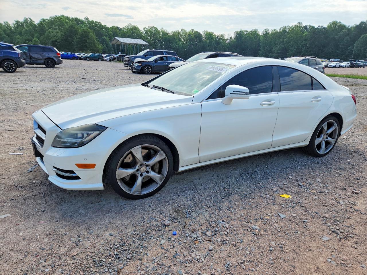 2013 Mercedes-benz Cls 550 White vin: WDDLJ7DB7DA074164