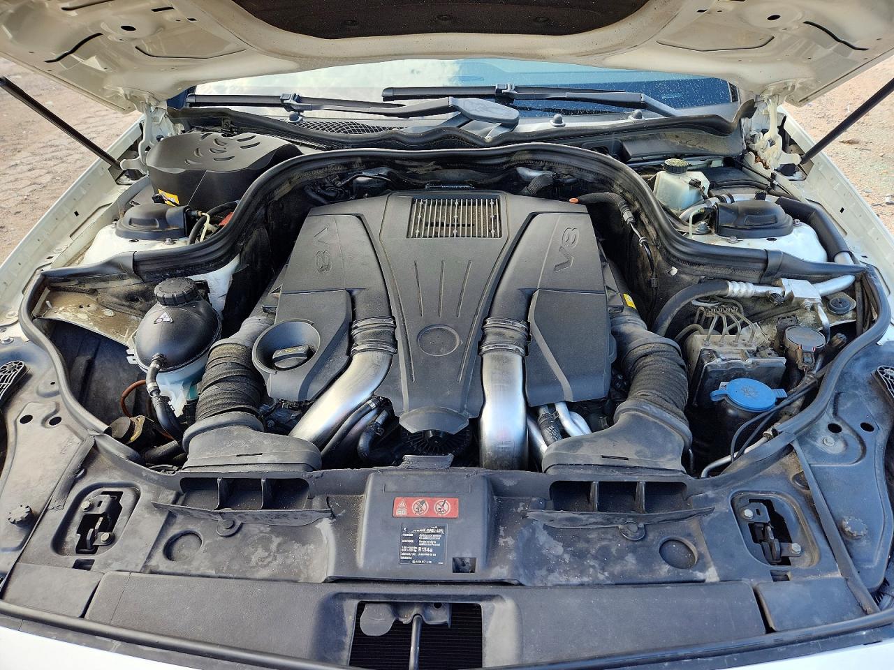 2013 Mercedes-benz Cls 550 White vin: WDDLJ7DB7DA074164