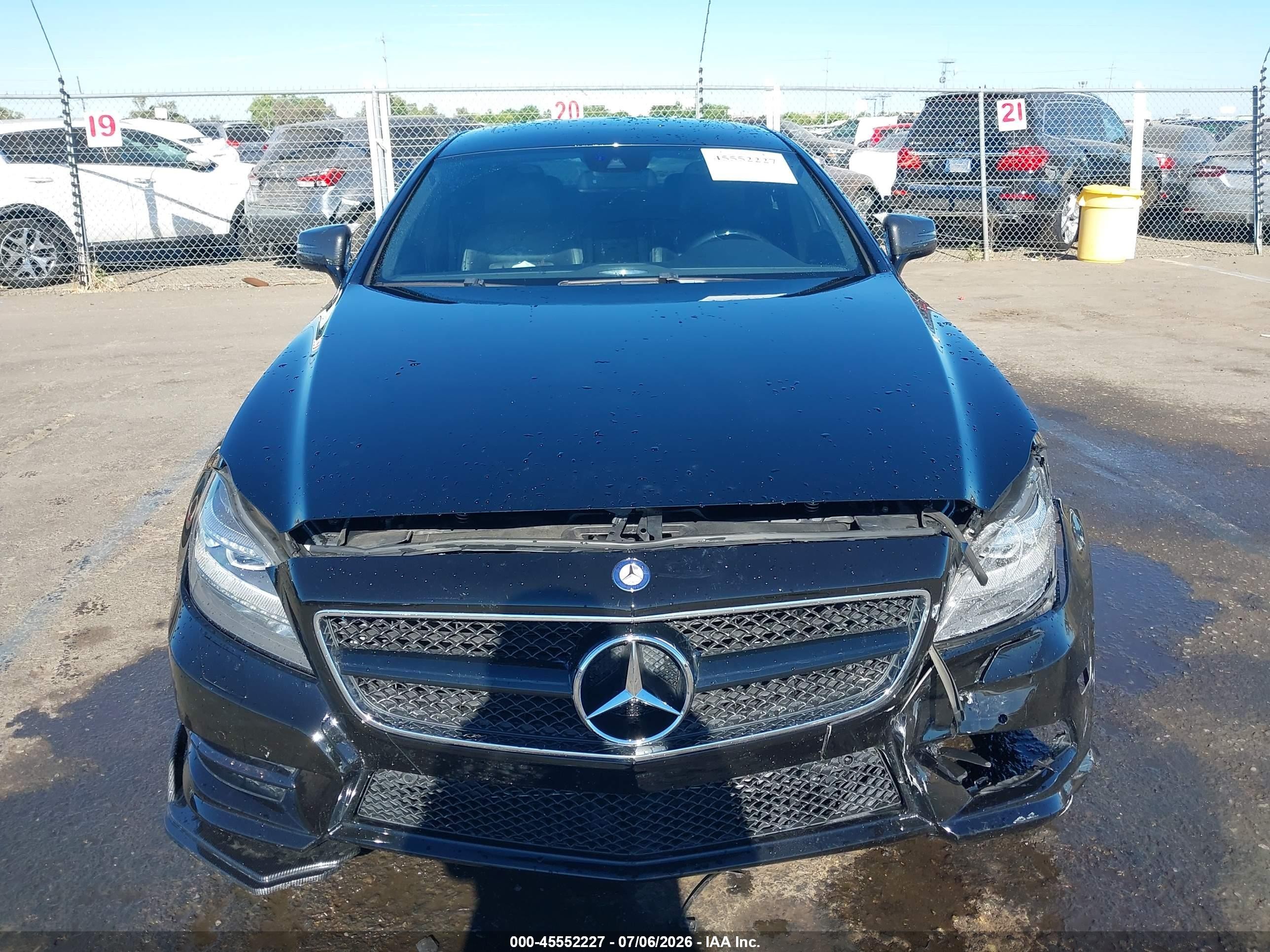 2014 Mercedes-benz Cls 550   Black vin: WDDLJ7DB7EA091046