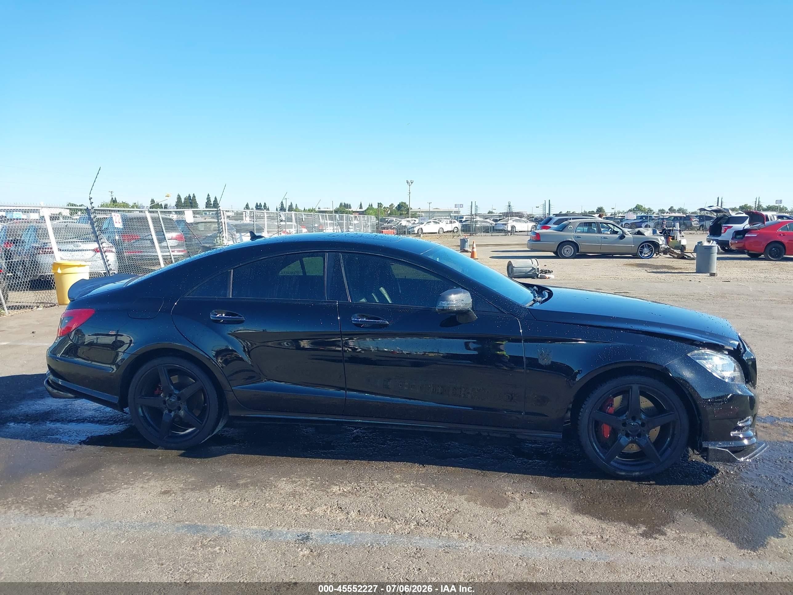 2014 Mercedes-benz Cls 550   Black vin: WDDLJ7DB7EA091046