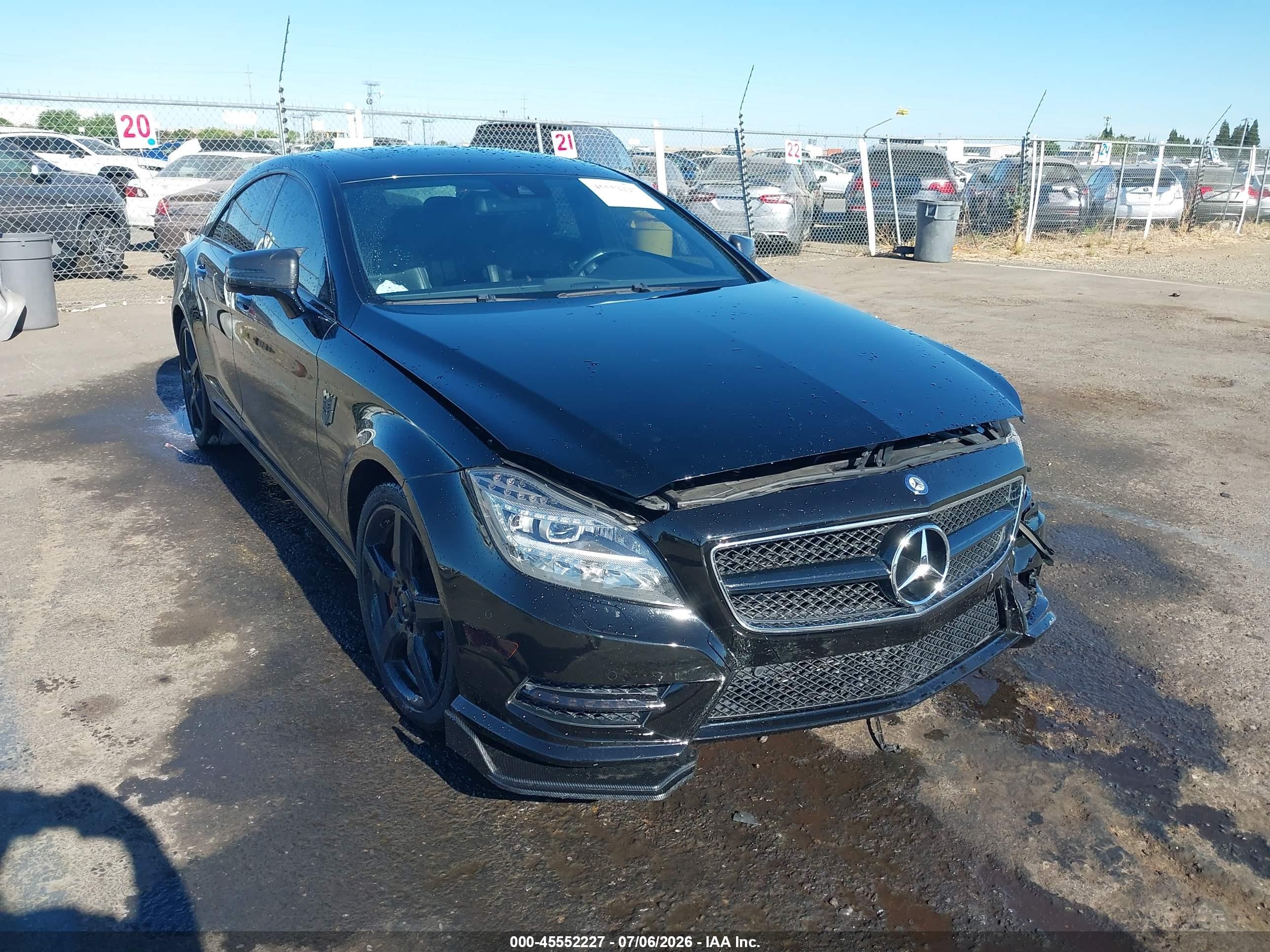 2014 Mercedes-benz Cls 550   Black vin: WDDLJ7DB7EA091046
