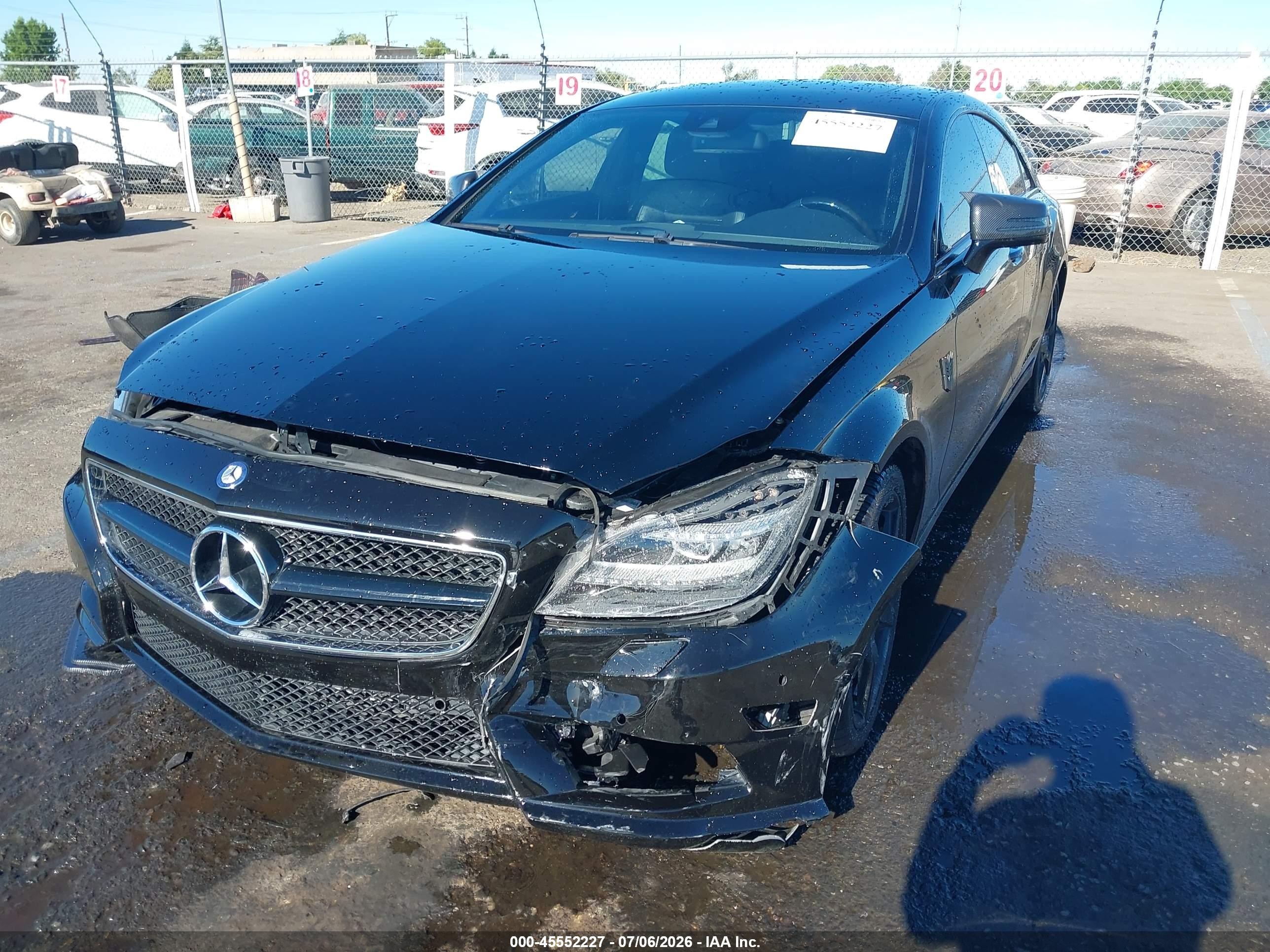 2014 Mercedes-benz Cls 550   Black vin: WDDLJ7DB7EA091046