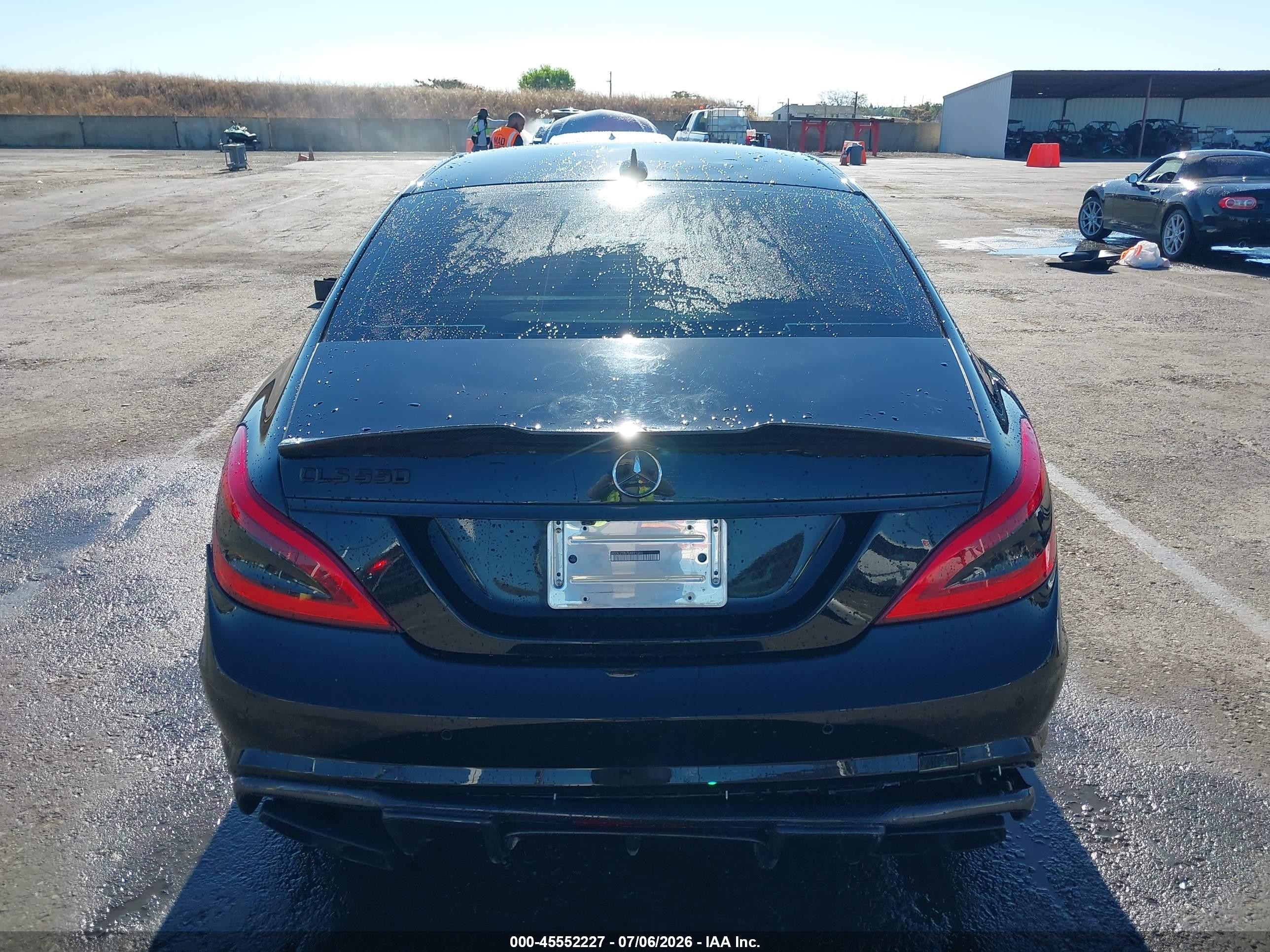 2014 Mercedes-benz Cls 550   Black vin: WDDLJ7DB7EA091046