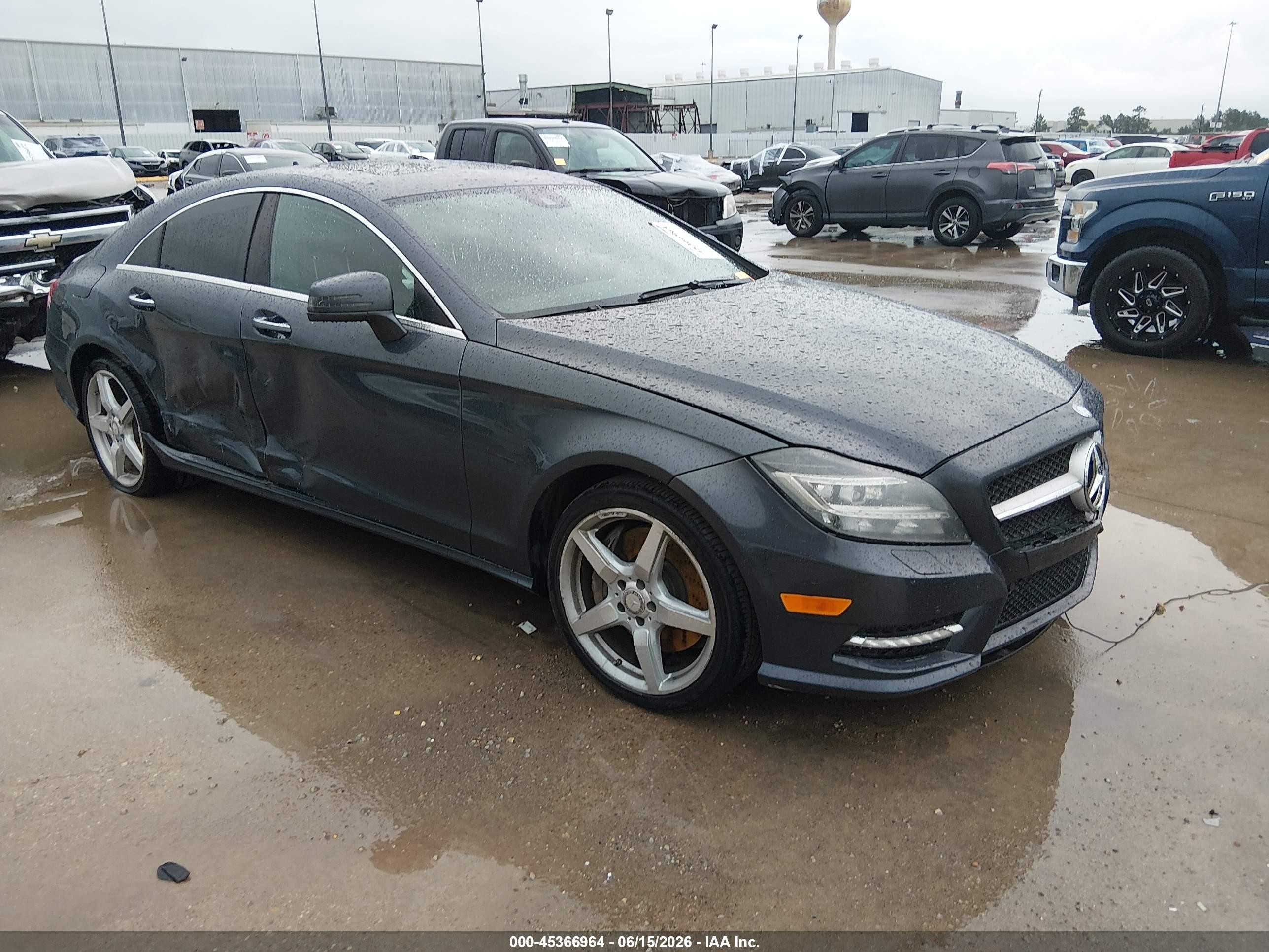 2014 Mercedes-benz Cls 550 Gray vin: WDDLJ7DB7EA105074