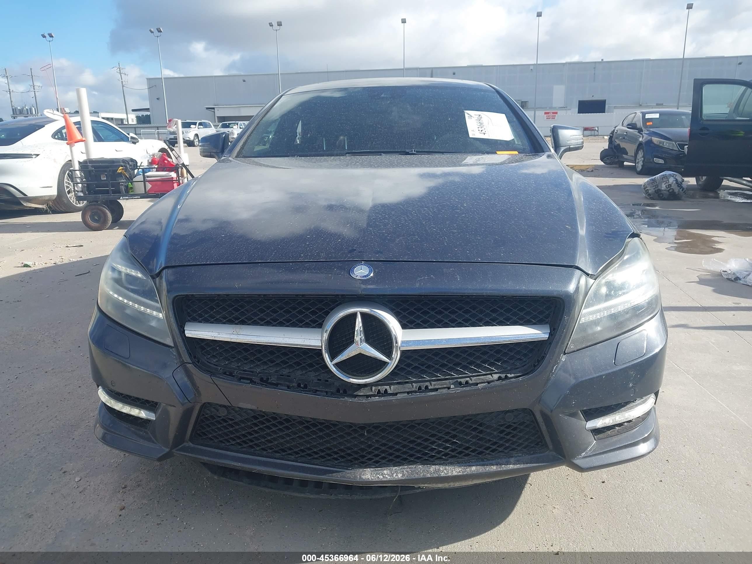 2014 Mercedes-benz Cls 550 Gray vin: WDDLJ7DB7EA105074