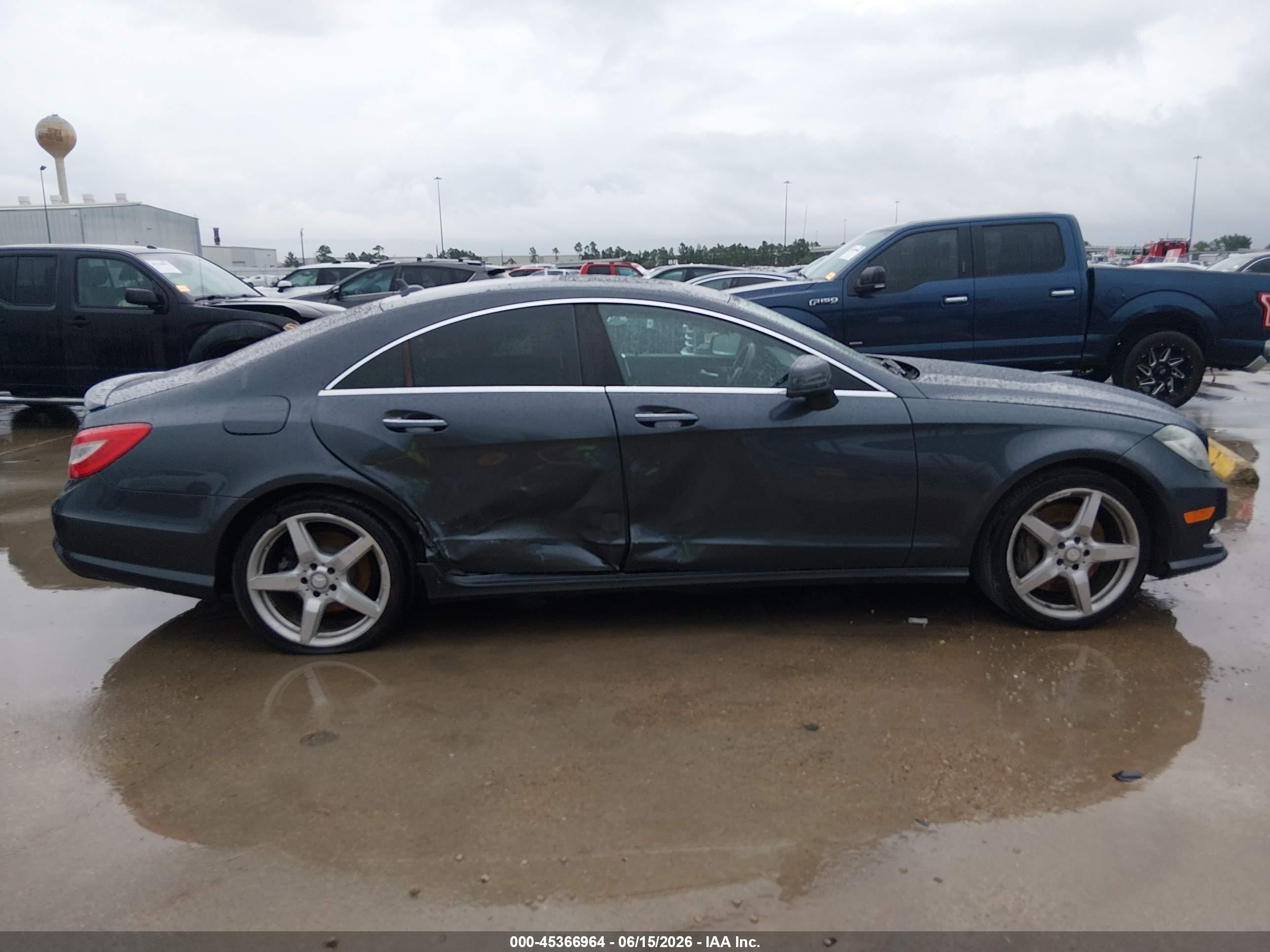 2014 Mercedes-benz Cls 550 Gray vin: WDDLJ7DB7EA105074