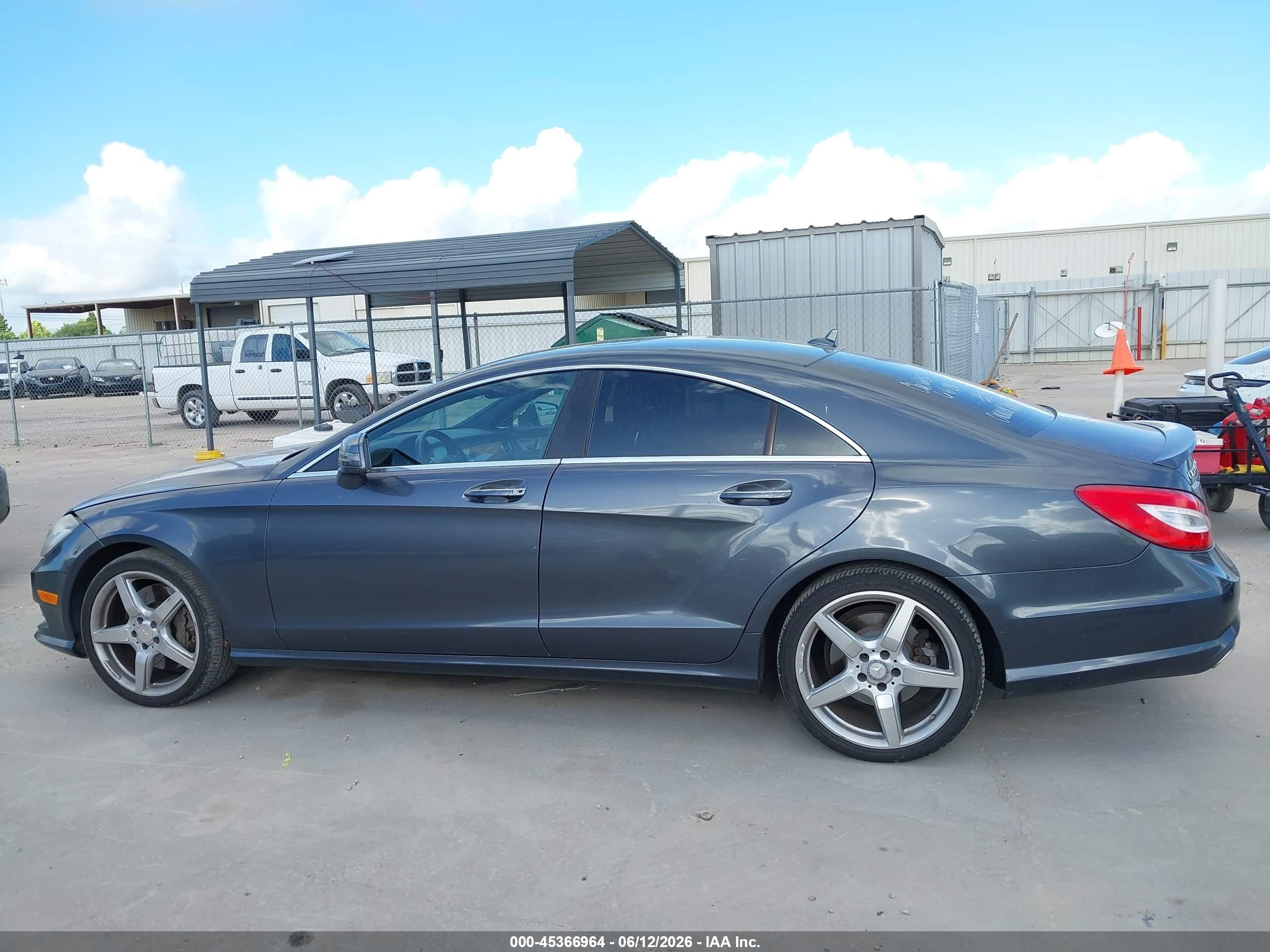 2014 Mercedes-benz Cls 550 Gray vin: WDDLJ7DB7EA105074