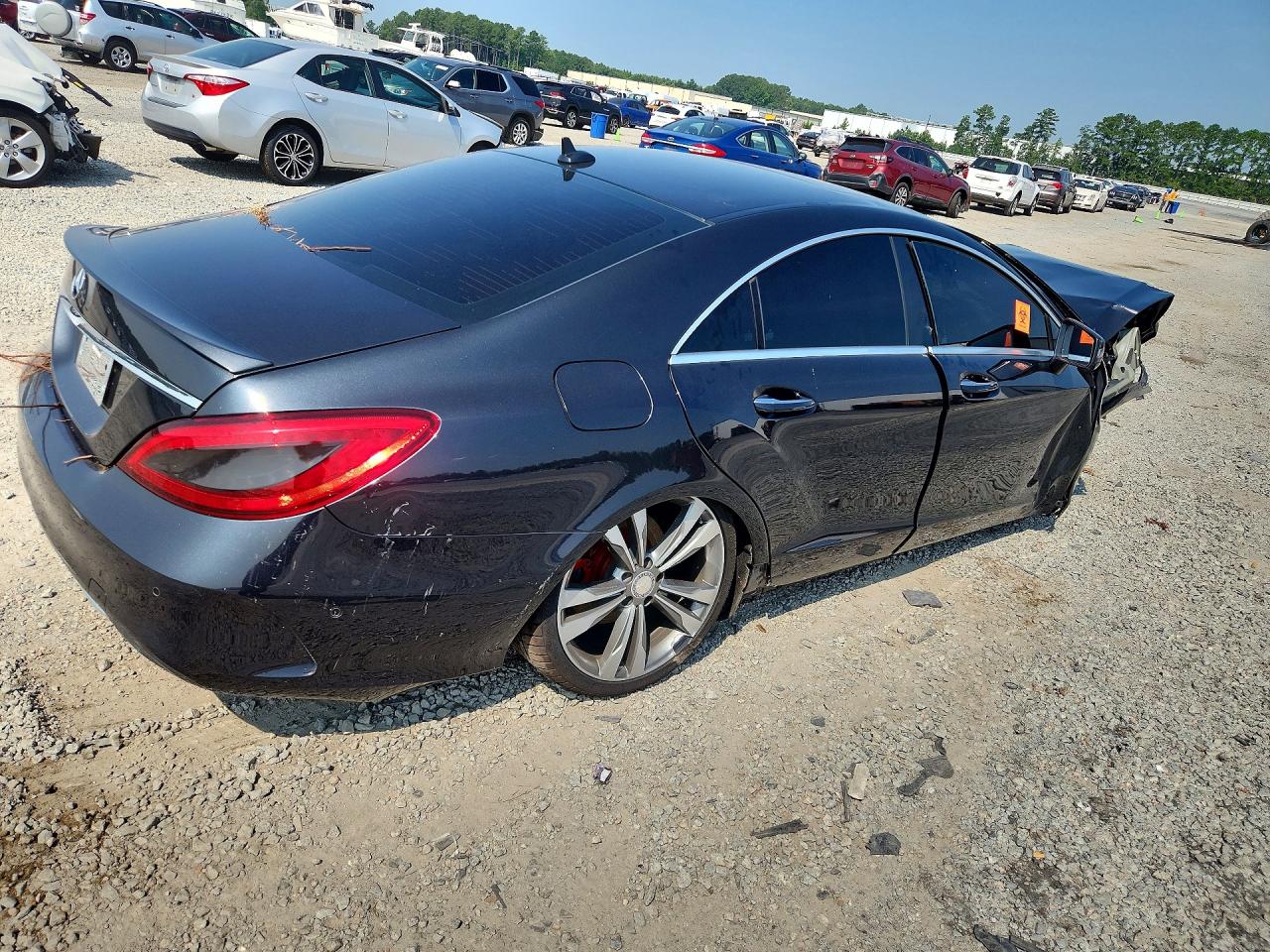 2015 Mercedes-benz Cls 550 Charcoal vin: WDDLJ7DB7FA152056
