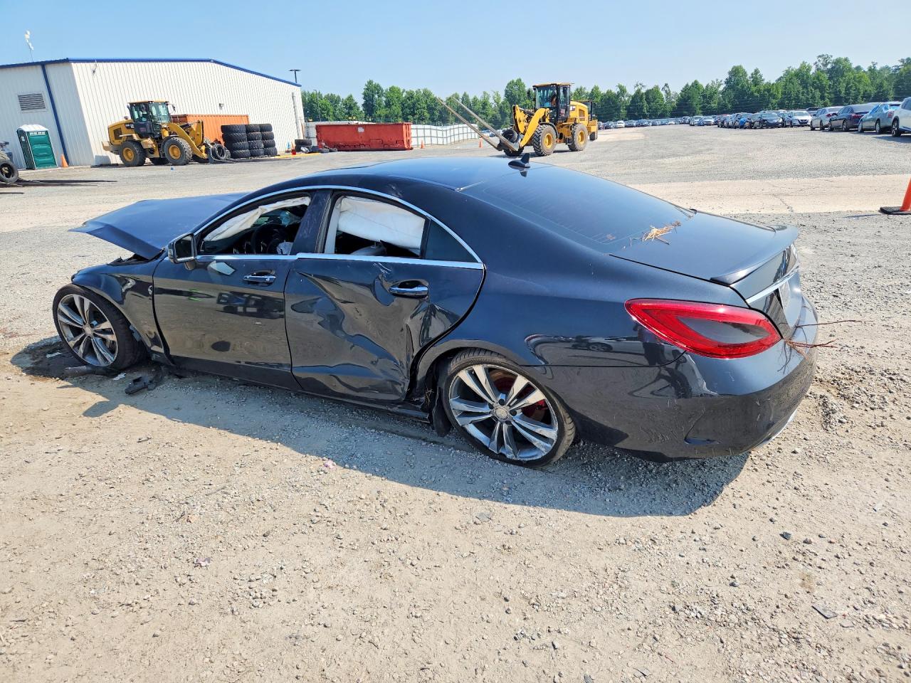 2015 Mercedes-benz Cls 550 Charcoal vin: WDDLJ7DB7FA152056