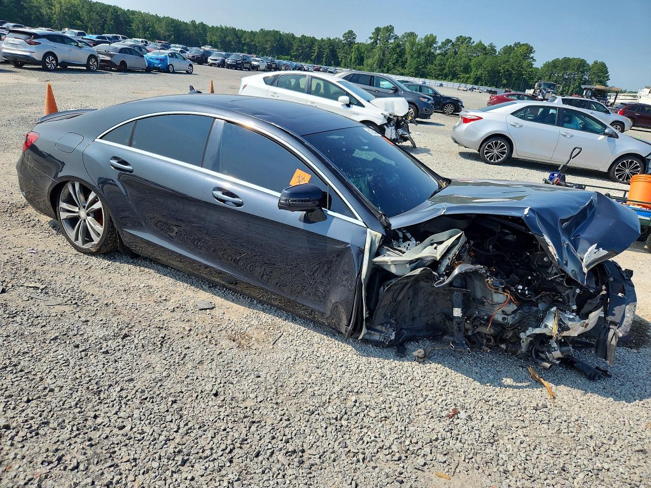 2015 Mercedes-benz Cls 550 Charcoal vin: WDDLJ7DB7FA152056