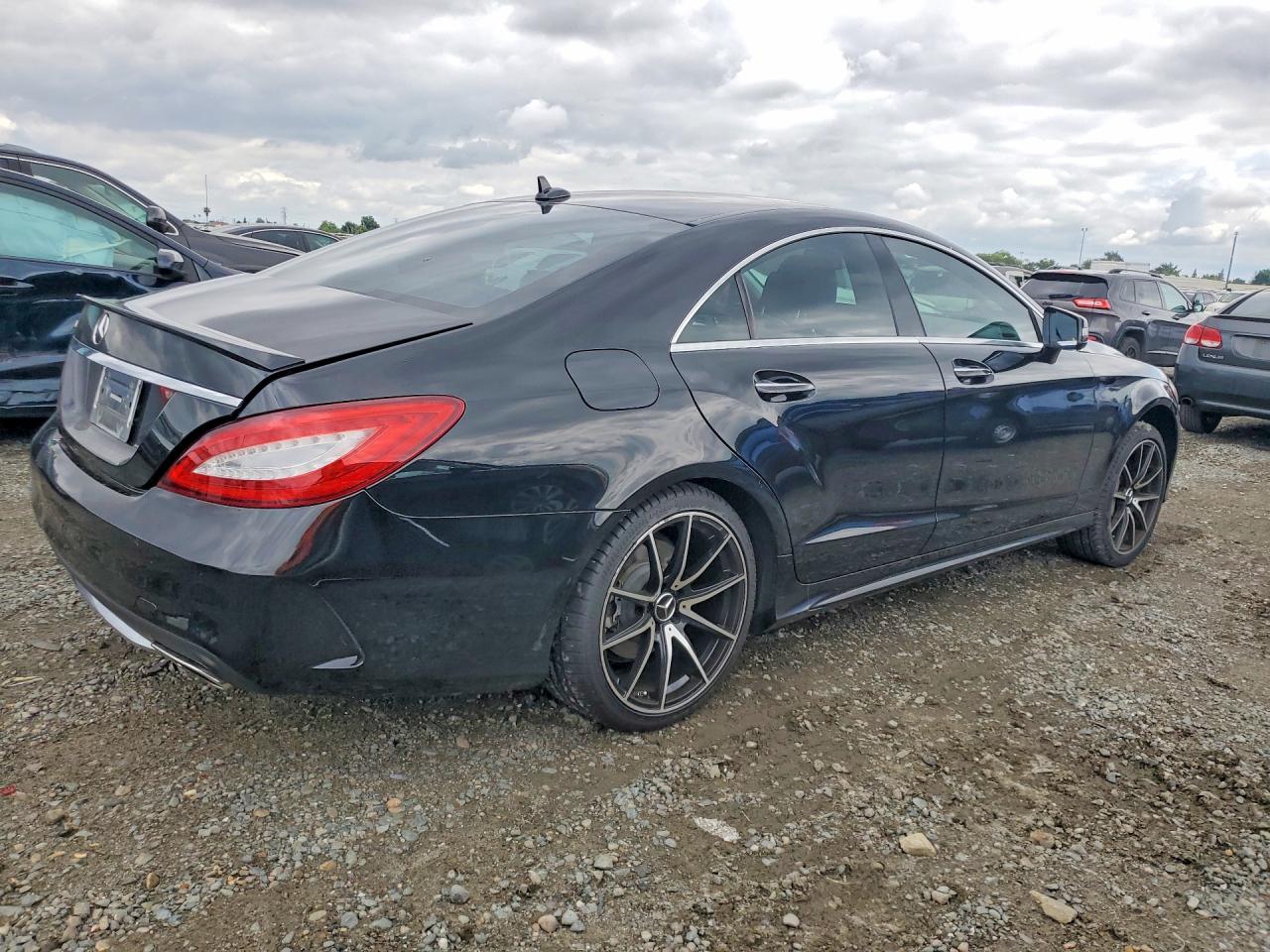 2015 Mercedes-benz Cls 550 Black vin: WDDLJ7DB7FA153868