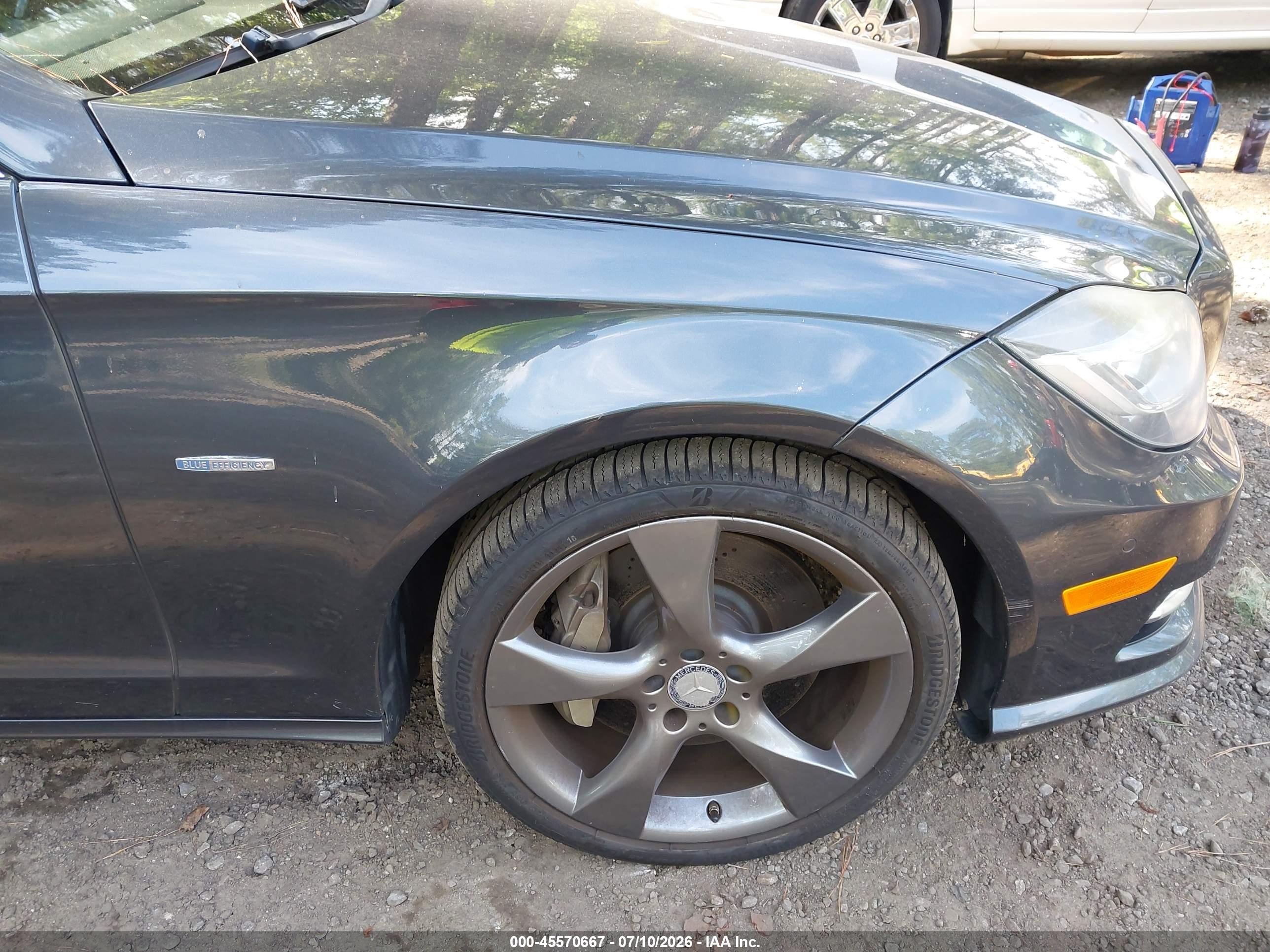 2012 Mercedes-benz Cls 550   Gray vin: WDDLJ7DB8CA008074