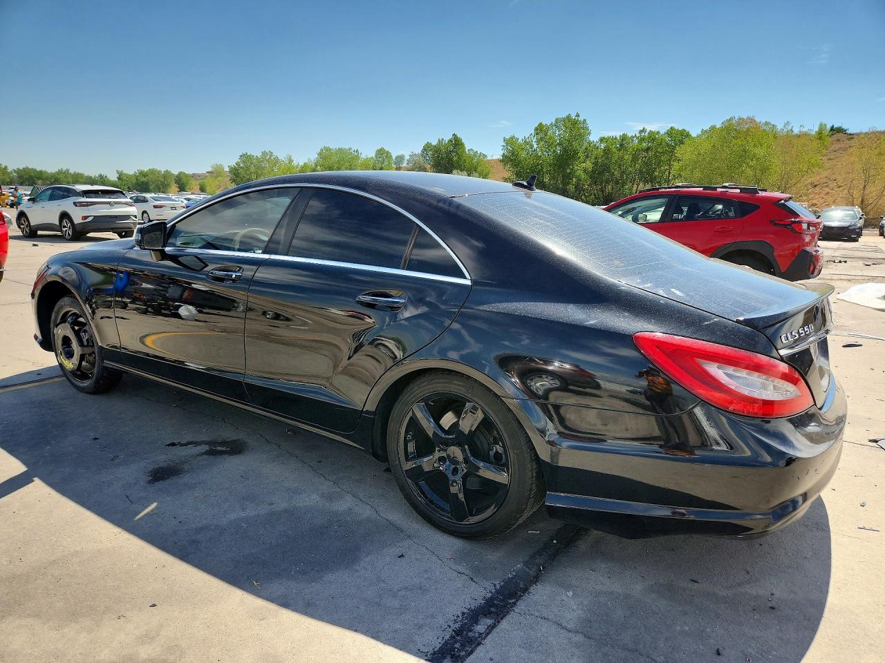 2012 Mercedes-benz Cls 550 Black vin: WDDLJ7DB8CA017843