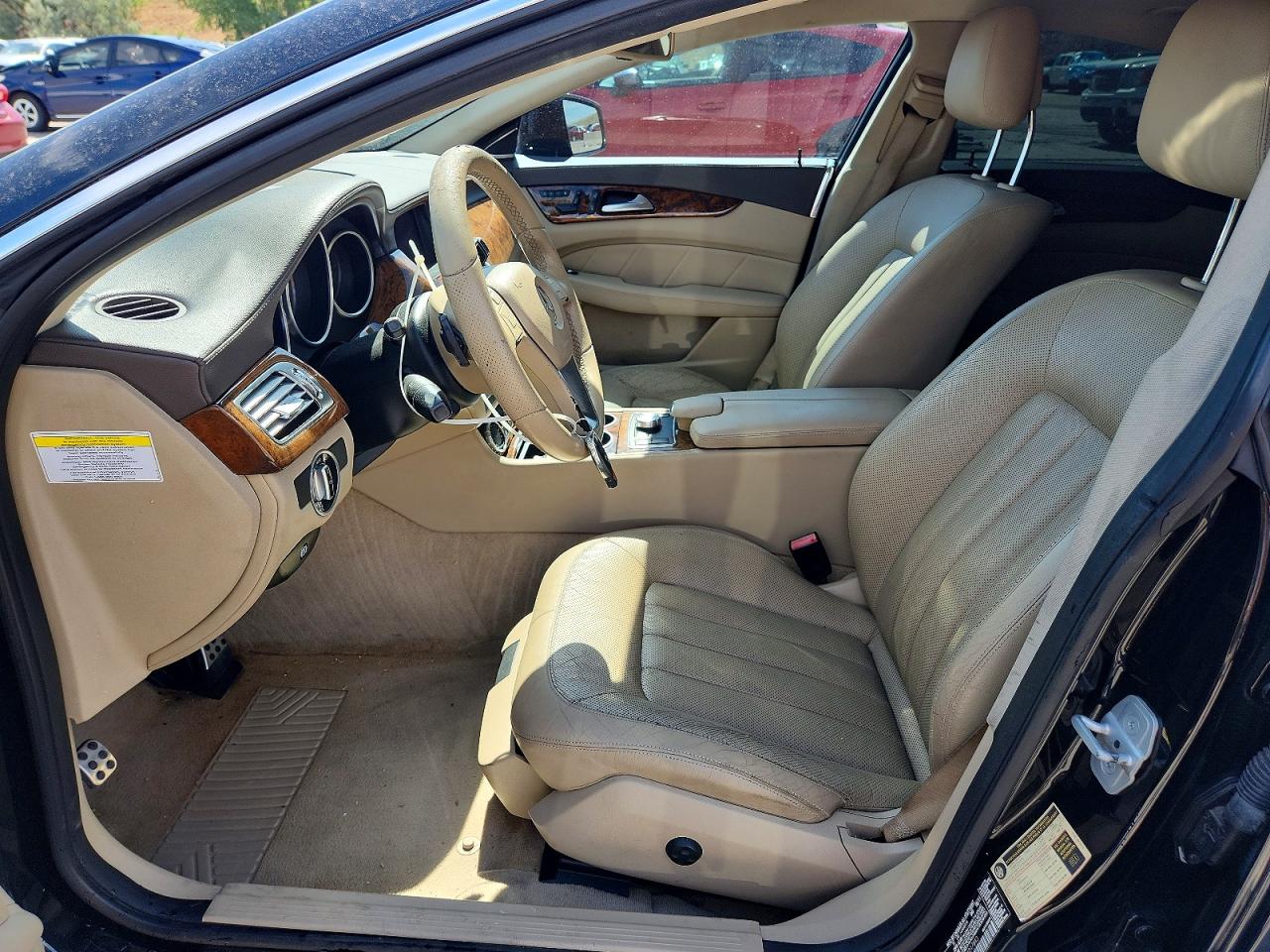 2012 Mercedes-benz Cls 550 Black vin: WDDLJ7DB8CA017843