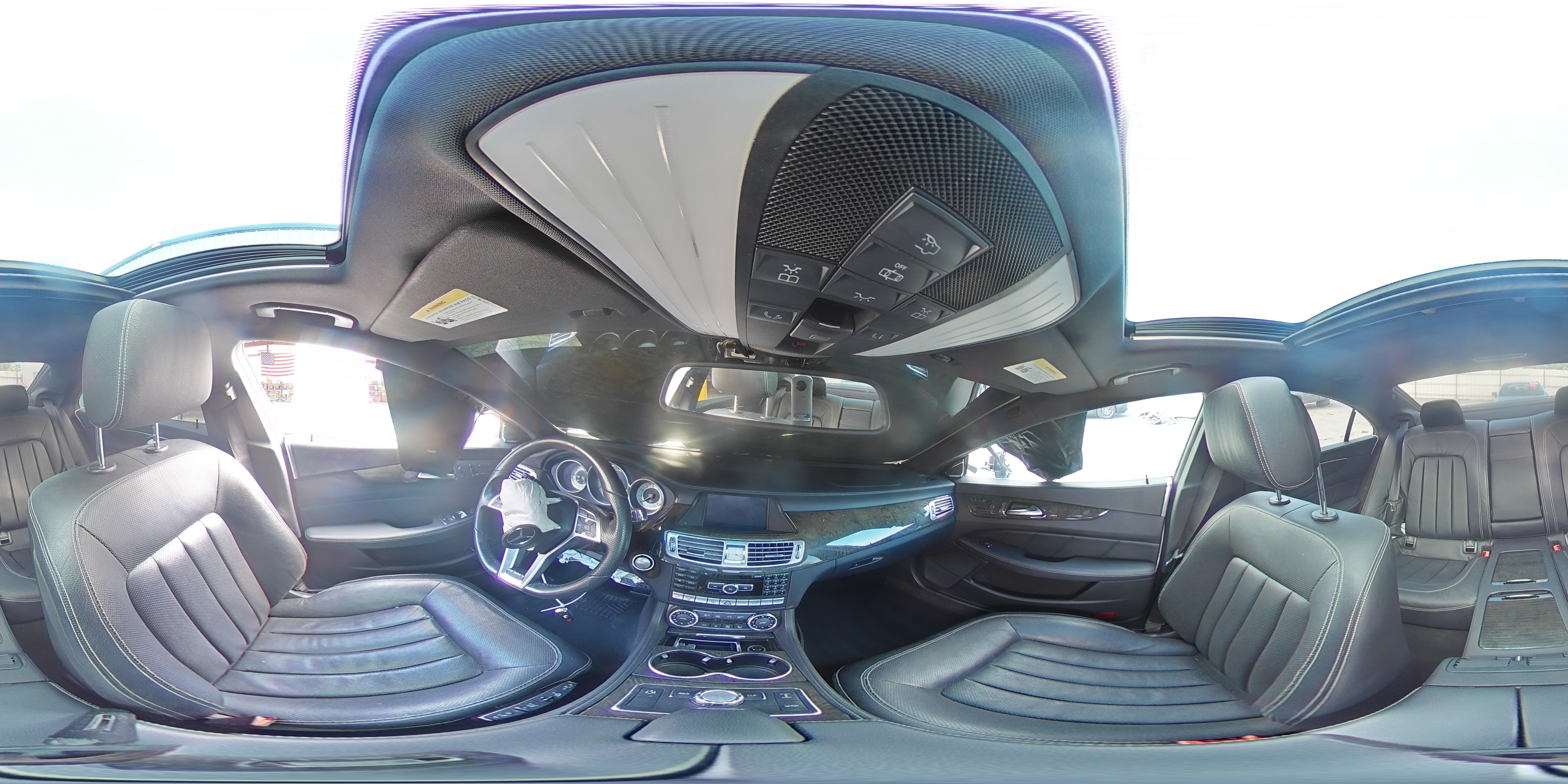 2012 Mercedes-benz Cls 550 White vin: WDDLJ7DB8CA028017