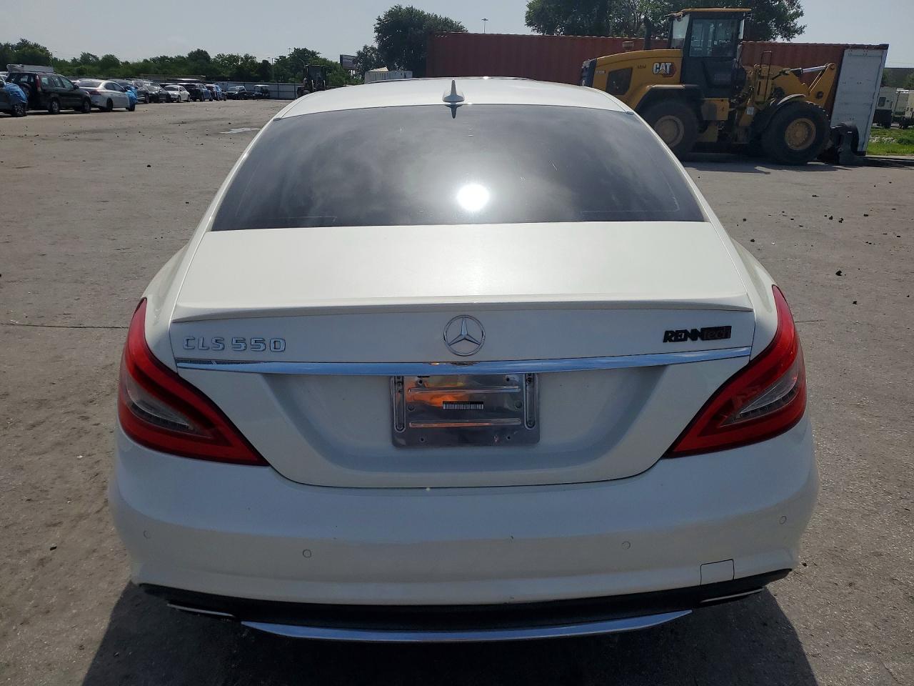 2013 Mercedes-benz Cls 550 White vin: WDDLJ7DB8DA064453