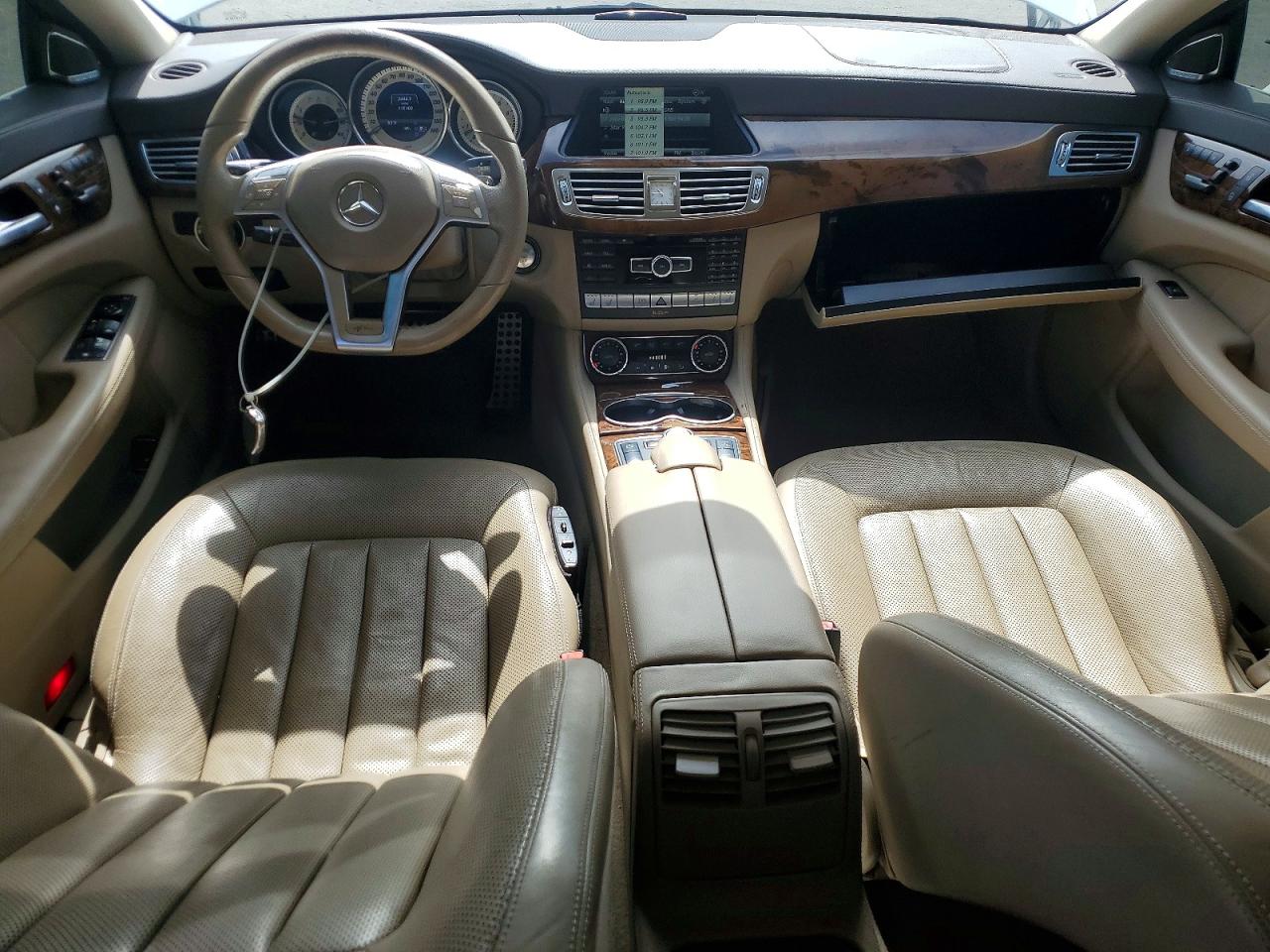 2013 Mercedes-benz Cls 550 White vin: WDDLJ7DB8DA064453