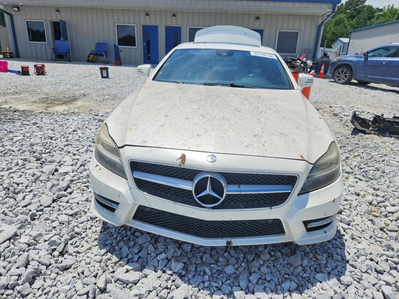 2013 Mercedes-benz Cls 550 White vin: WDDLJ7DB8DA078854