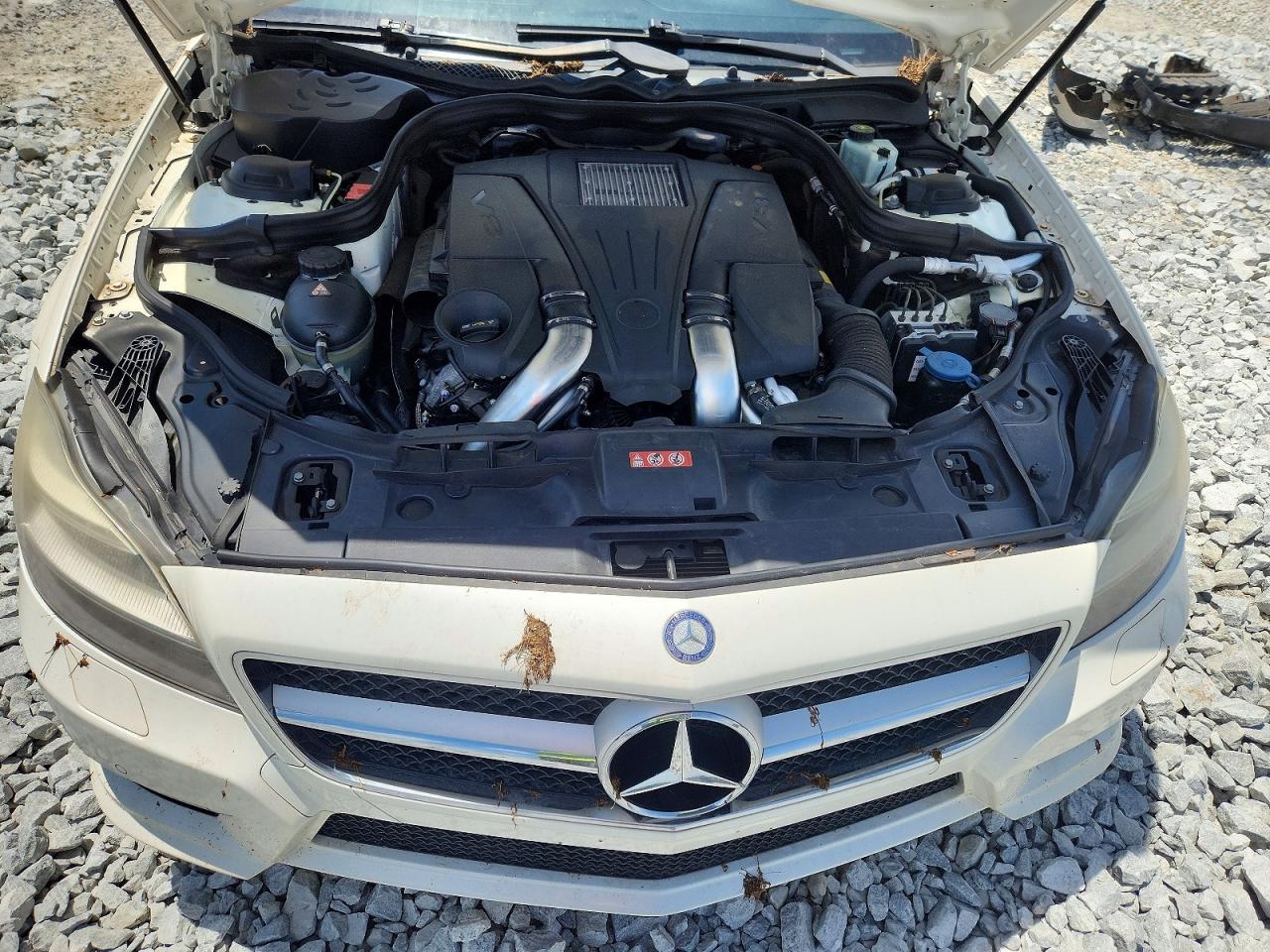 2013 Mercedes-benz Cls 550 White vin: WDDLJ7DB8DA078854