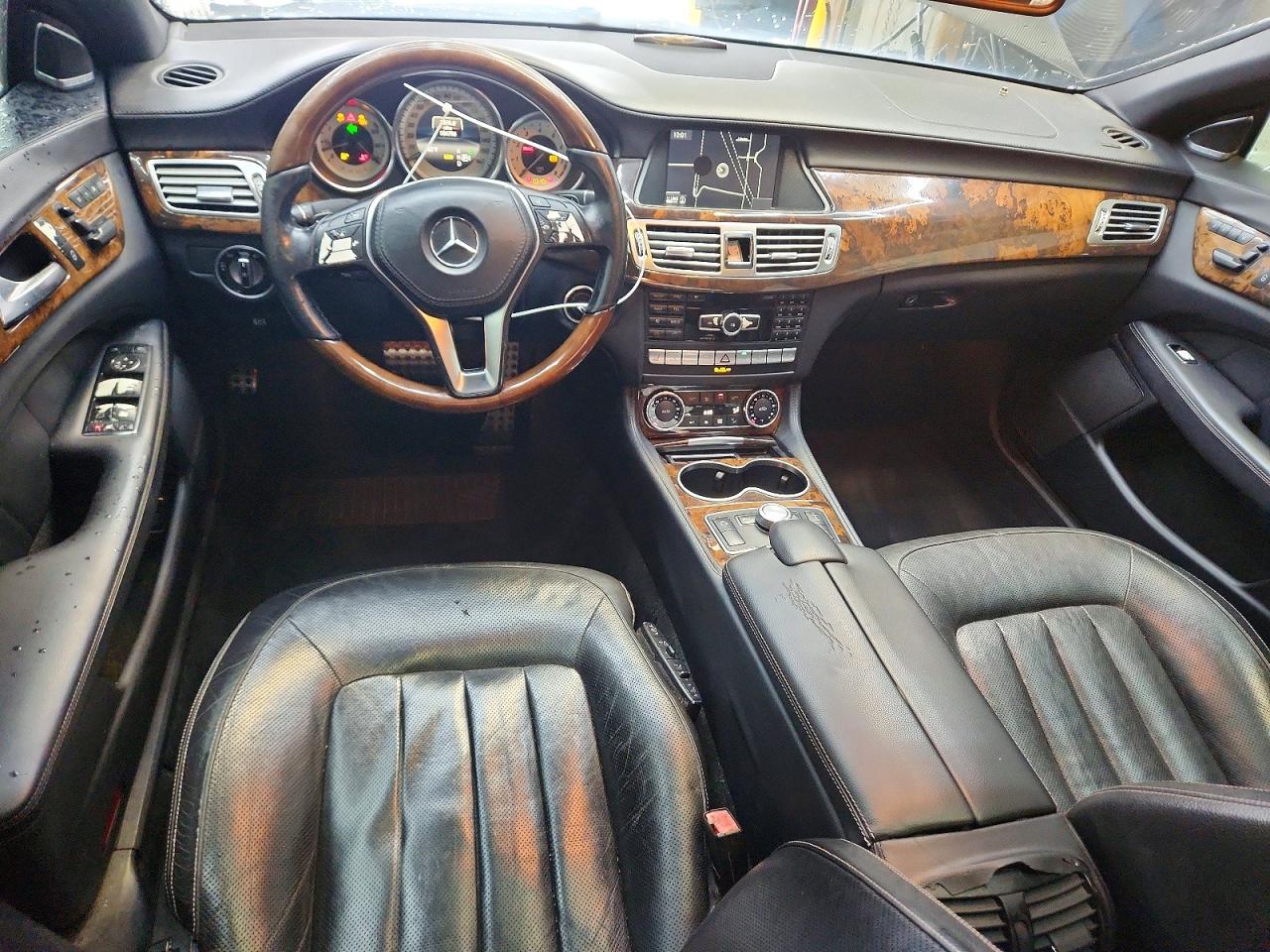 2014 Mercedes-benz Cls 550 Black vin: WDDLJ7DB8EA089807