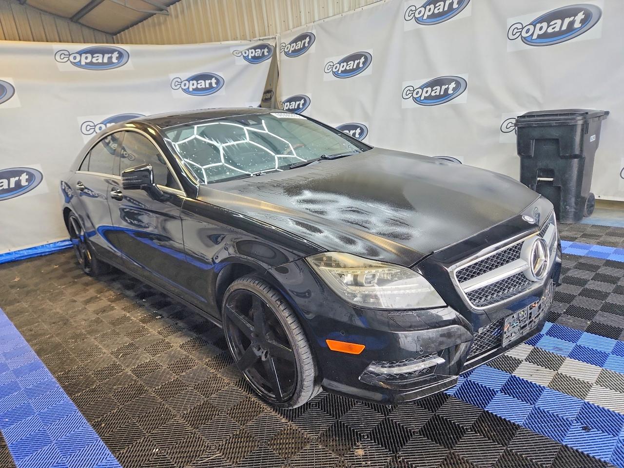 2014 Mercedes-benz Cls 550 Black vin: WDDLJ7DB8EA089807