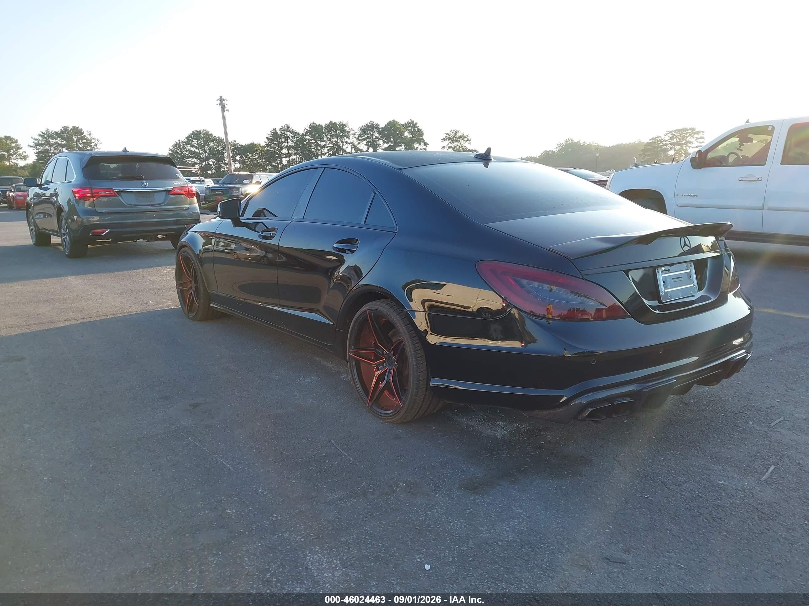 2014 Mercedes-benz Cls 550 Black vin: WDDLJ7DB8EA094957