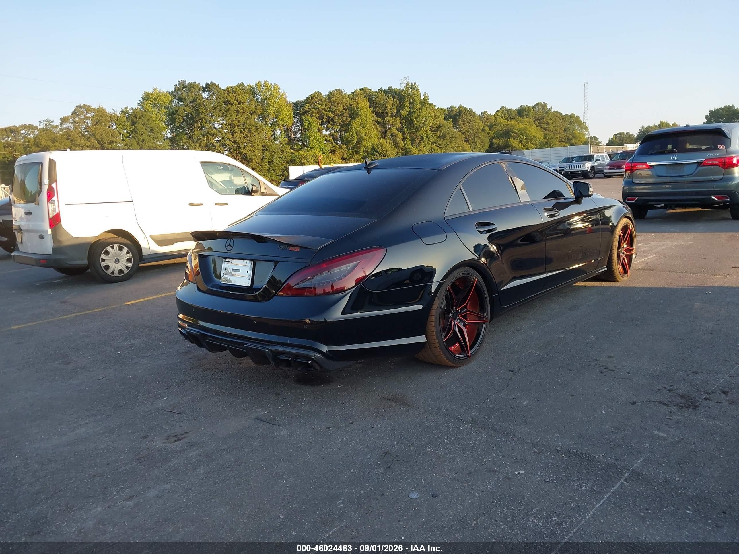 2014 Mercedes-benz Cls 550 Black vin: WDDLJ7DB8EA094957