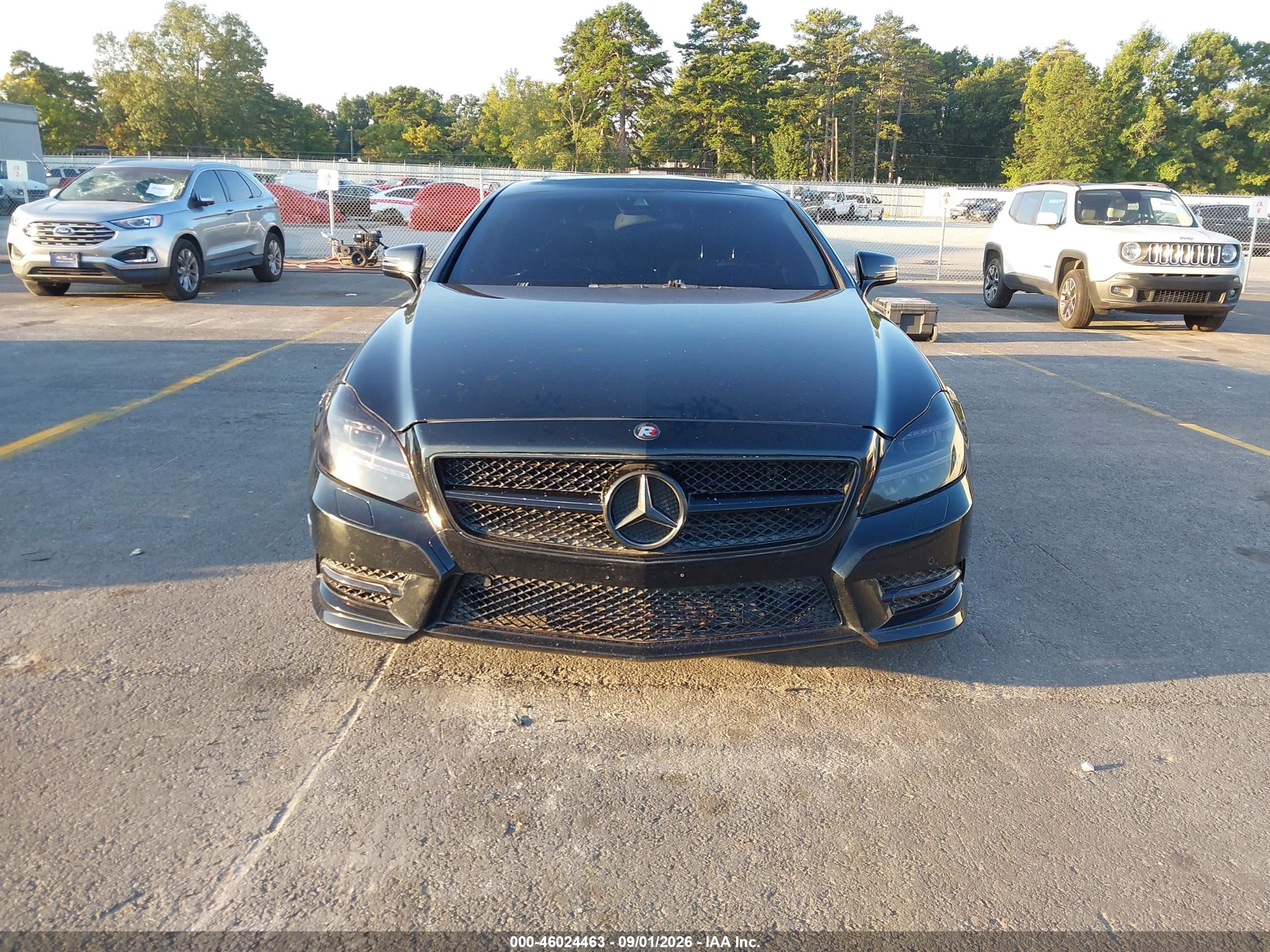 2014 Mercedes-benz Cls 550 Black vin: WDDLJ7DB8EA094957