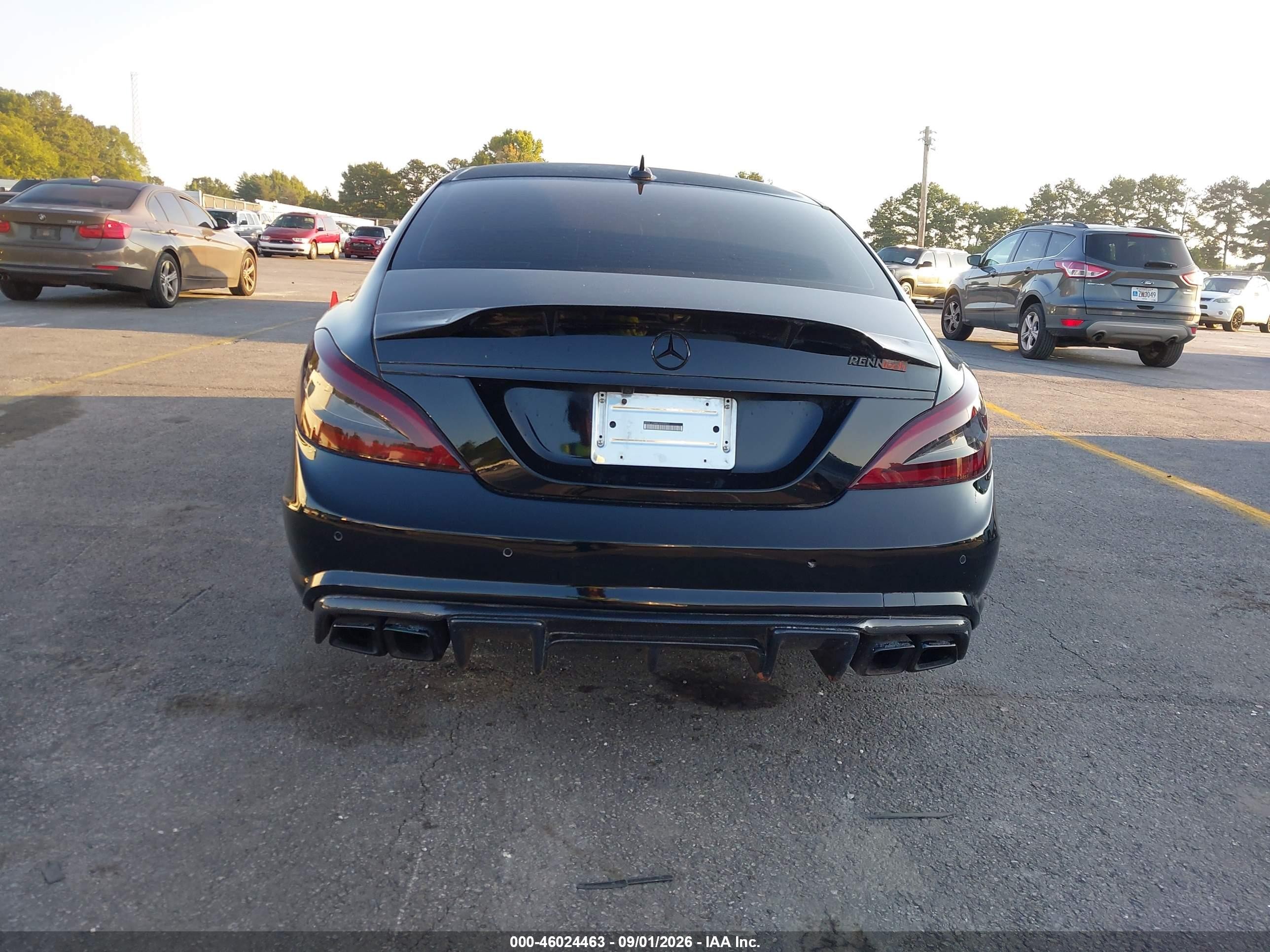 2014 Mercedes-benz Cls 550 Black vin: WDDLJ7DB8EA094957