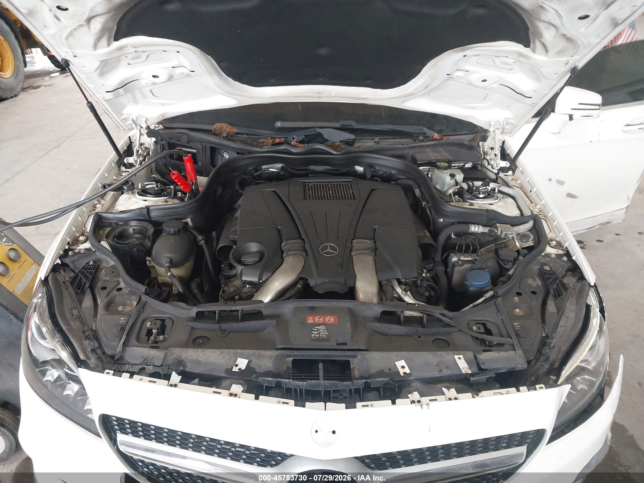2015 Mercedes-benz Cls 550 White vin: WDDLJ7DB8FA151367