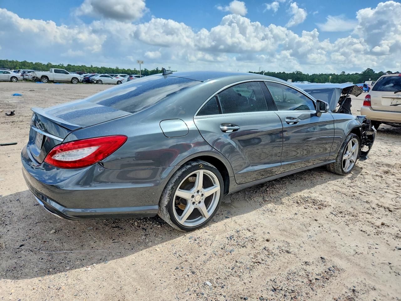 2012 Mercedes-benz Cls 550 Gray vin: WDDLJ7DB9CA022467