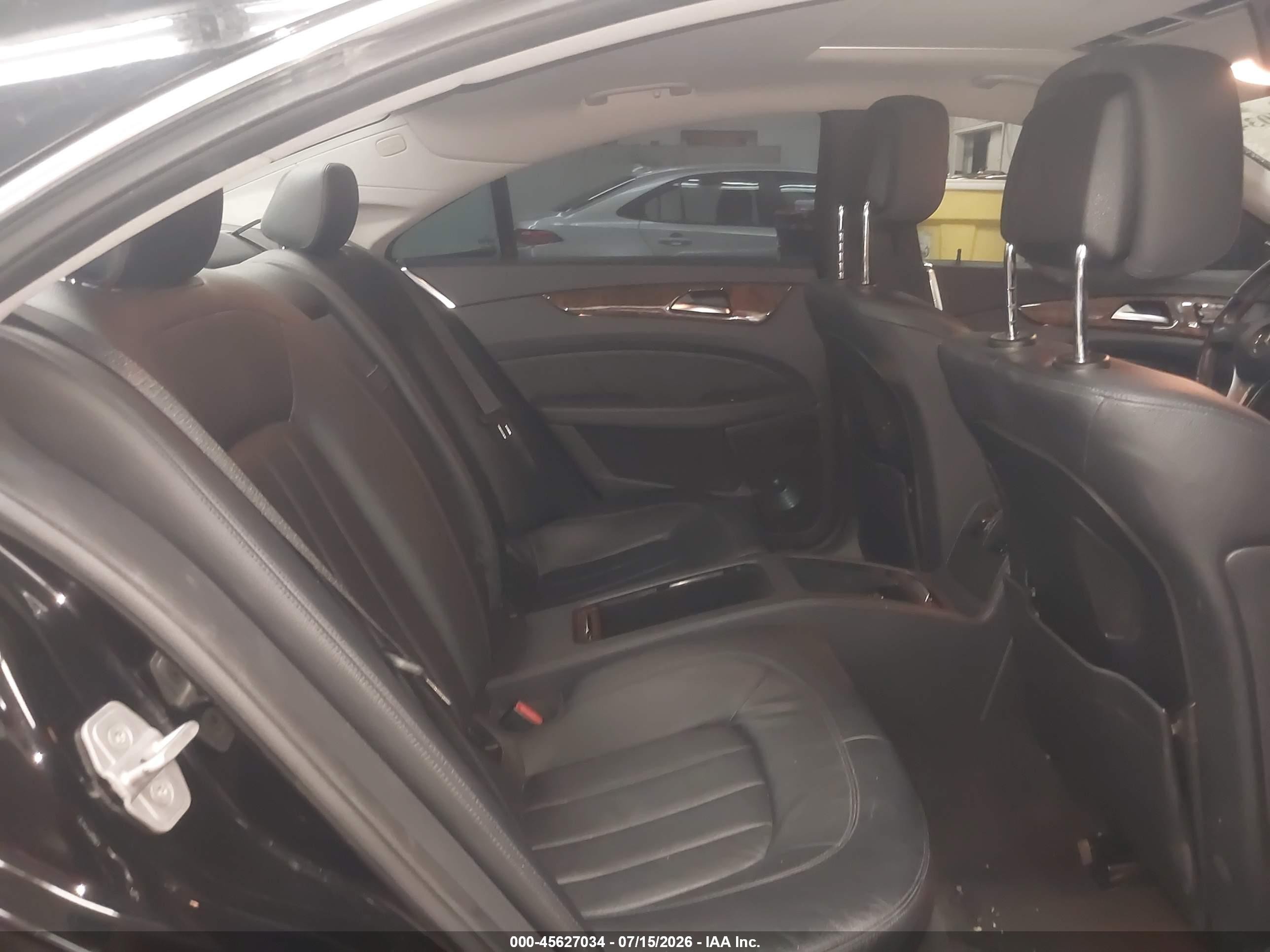 2012 Mercedes-benz Cls 550 Black vin: WDDLJ7DB9CA051712