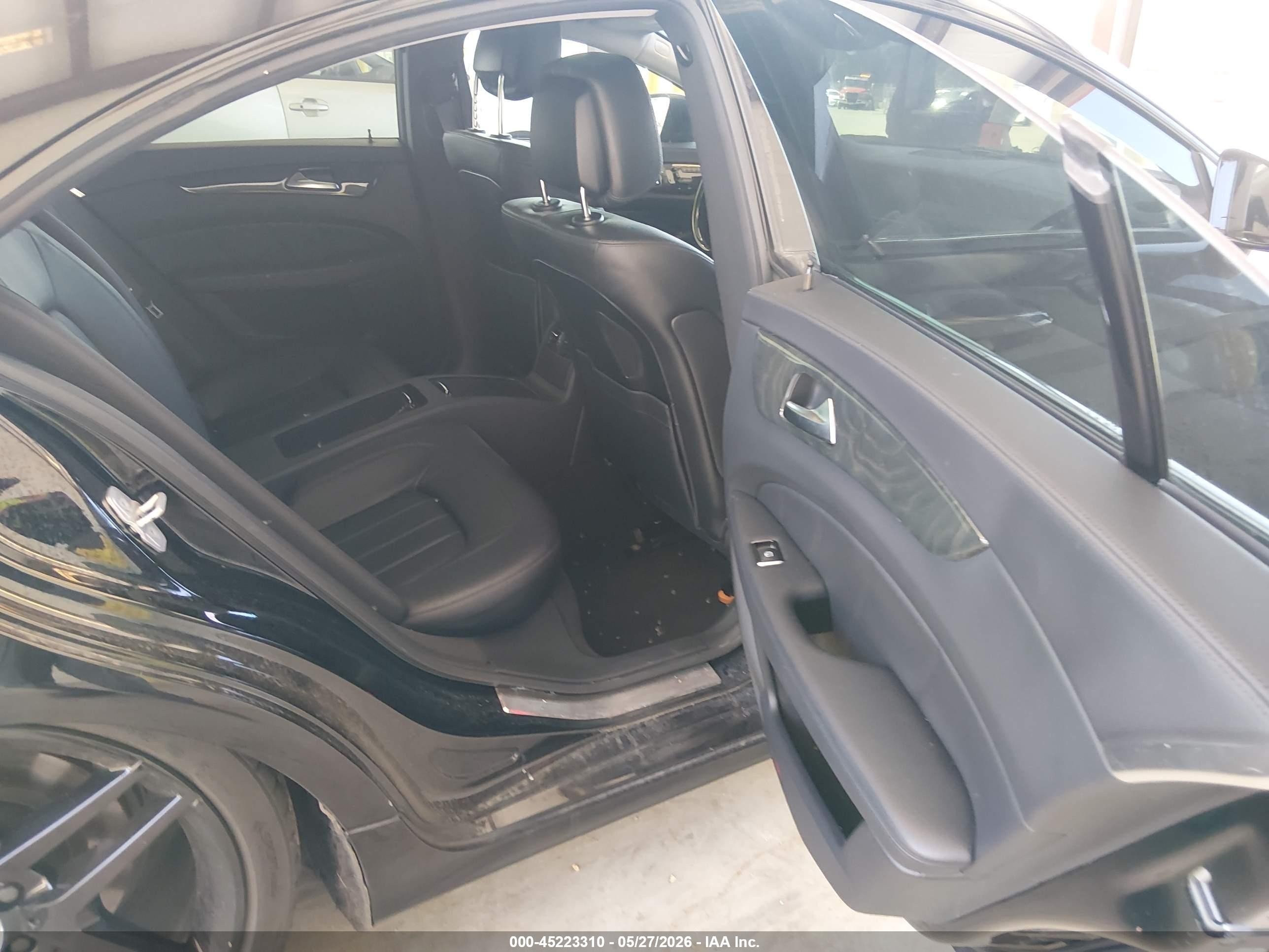 2013 Mercedes-benz Cls 550   Black vin: WDDLJ7DB9DA079284
