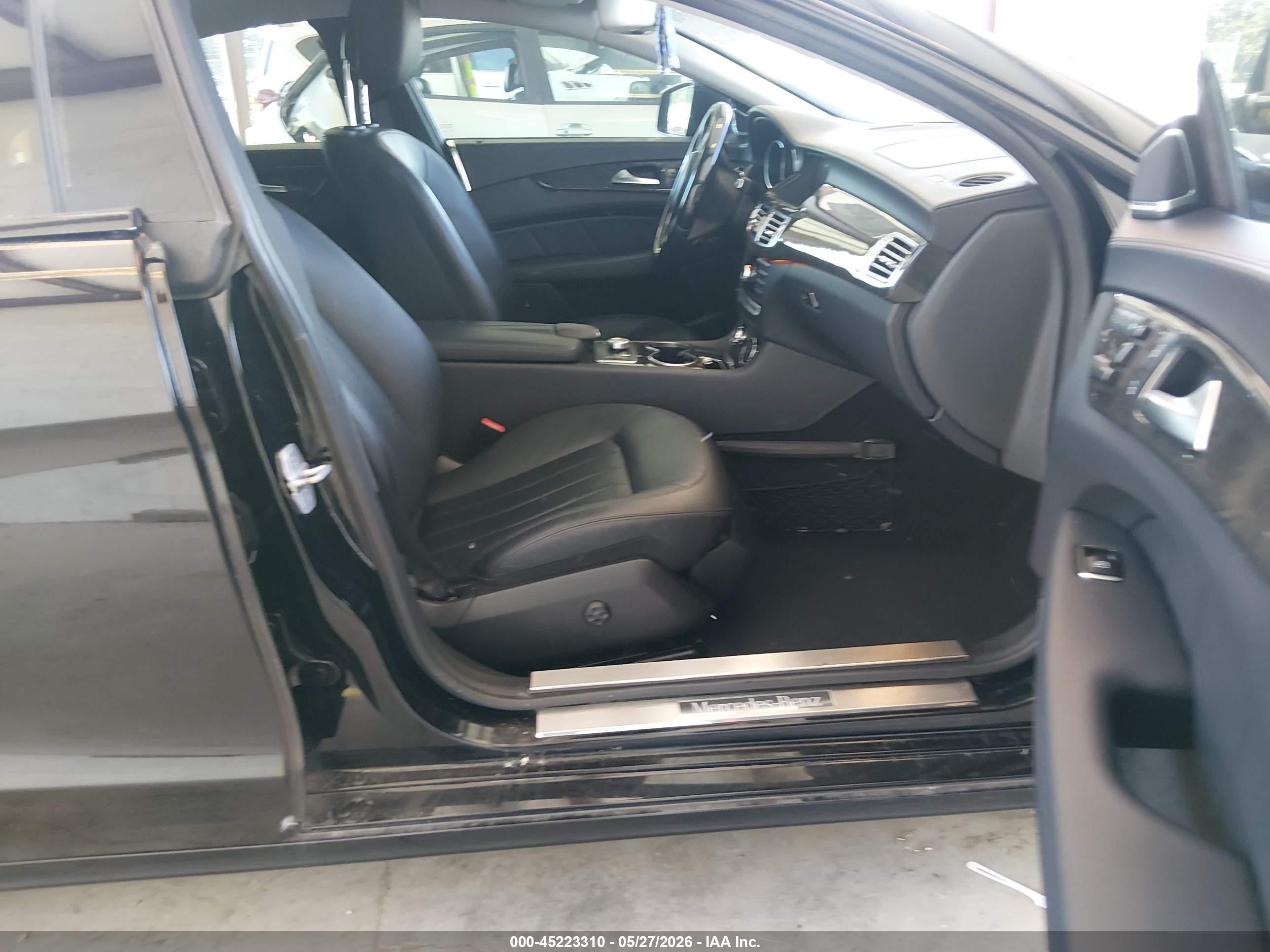 2013 Mercedes-benz Cls 550   Black vin: WDDLJ7DB9DA079284