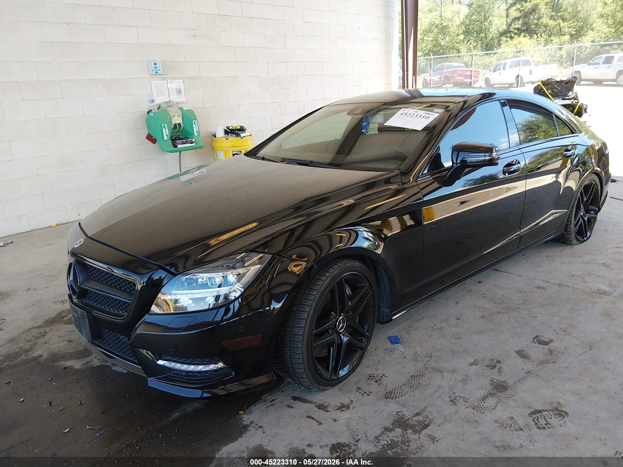 2013 Mercedes-benz Cls 550   Black vin: WDDLJ7DB9DA079284