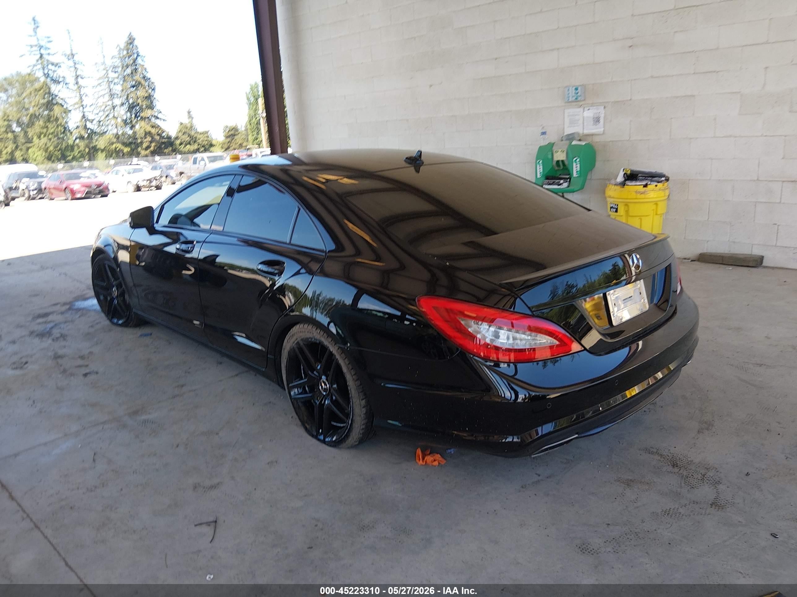 2013 Mercedes-benz Cls 550   Black vin: WDDLJ7DB9DA079284