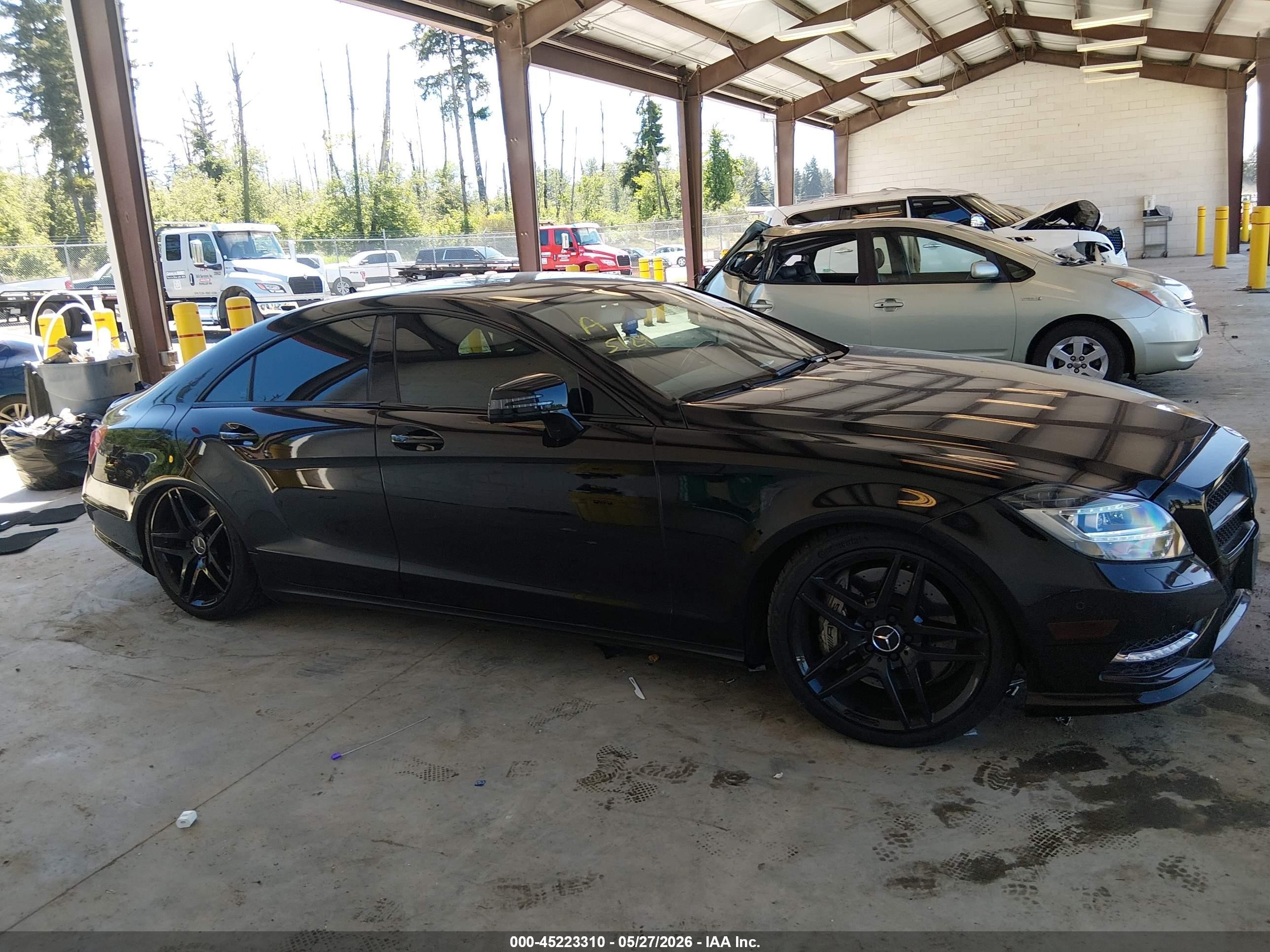 2013 Mercedes-benz Cls 550   Black vin: WDDLJ7DB9DA079284
