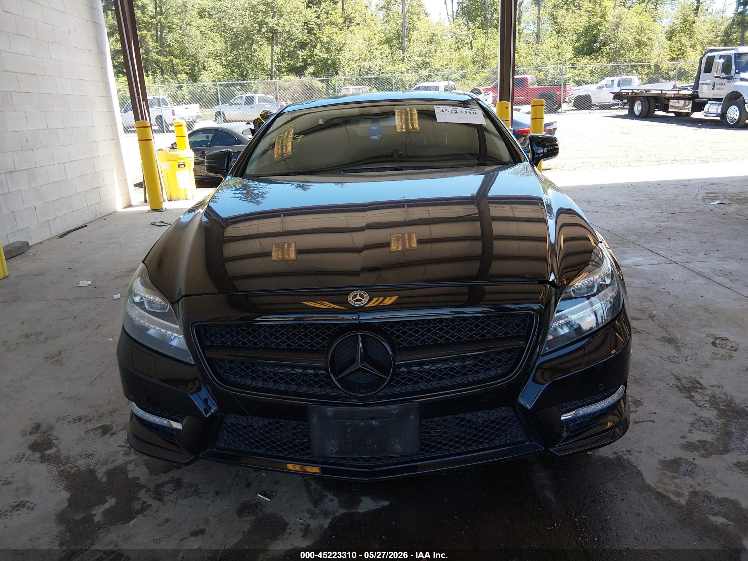 2013 Mercedes-benz Cls 550   Black vin: WDDLJ7DB9DA079284