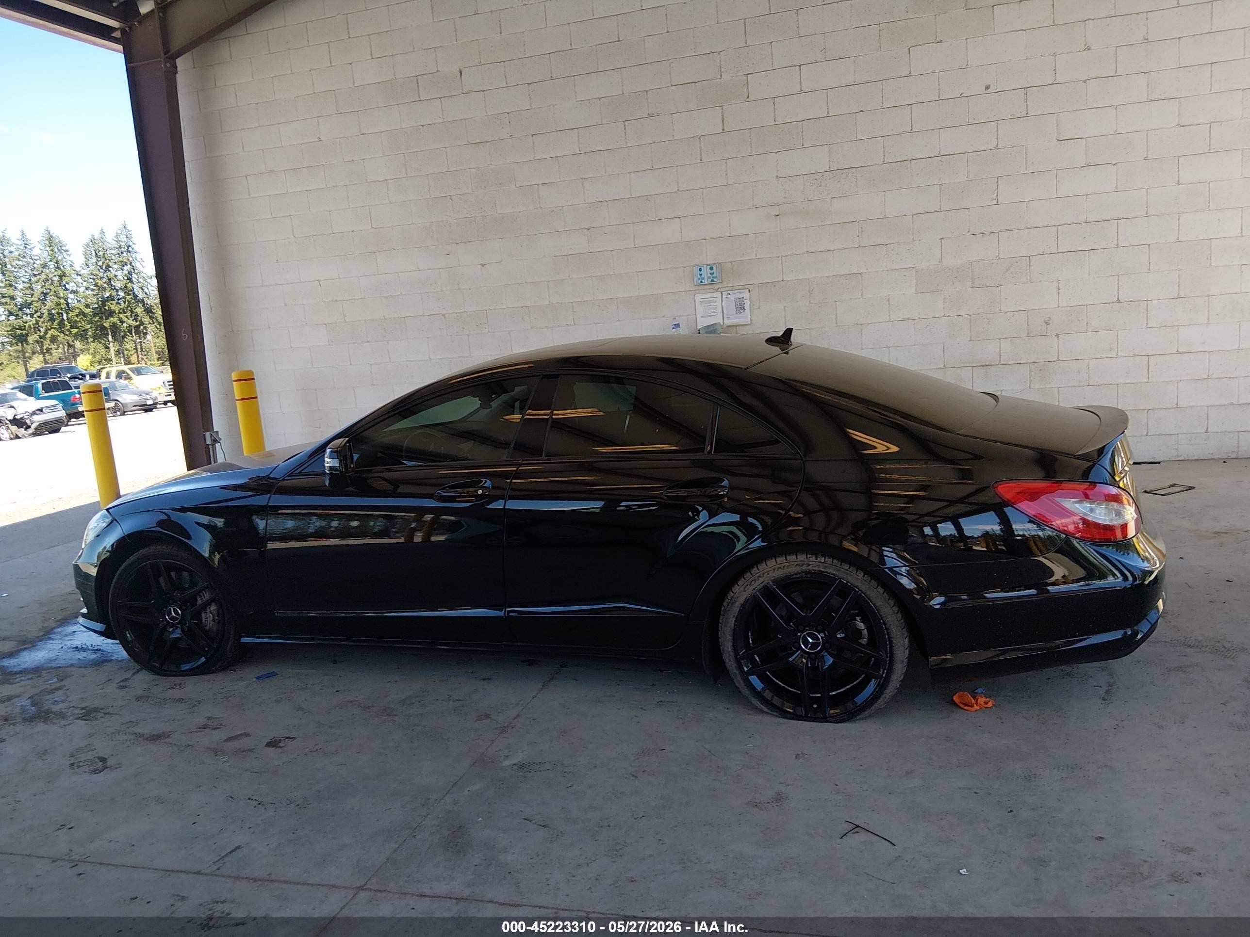 2013 Mercedes-benz Cls 550   Black vin: WDDLJ7DB9DA079284