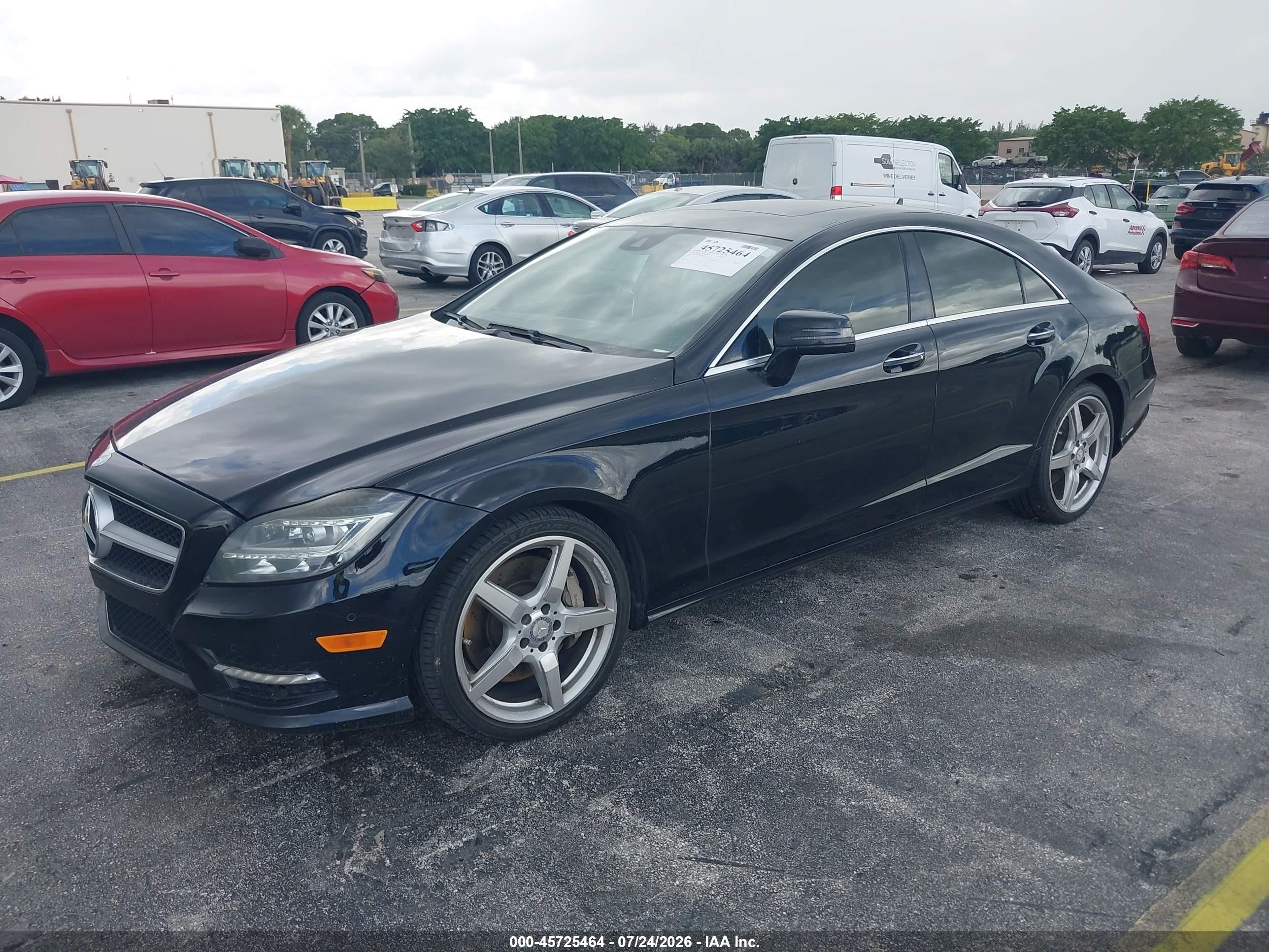 2014 Mercedes-benz Cls 550   Black vin: WDDLJ7DB9EA094336