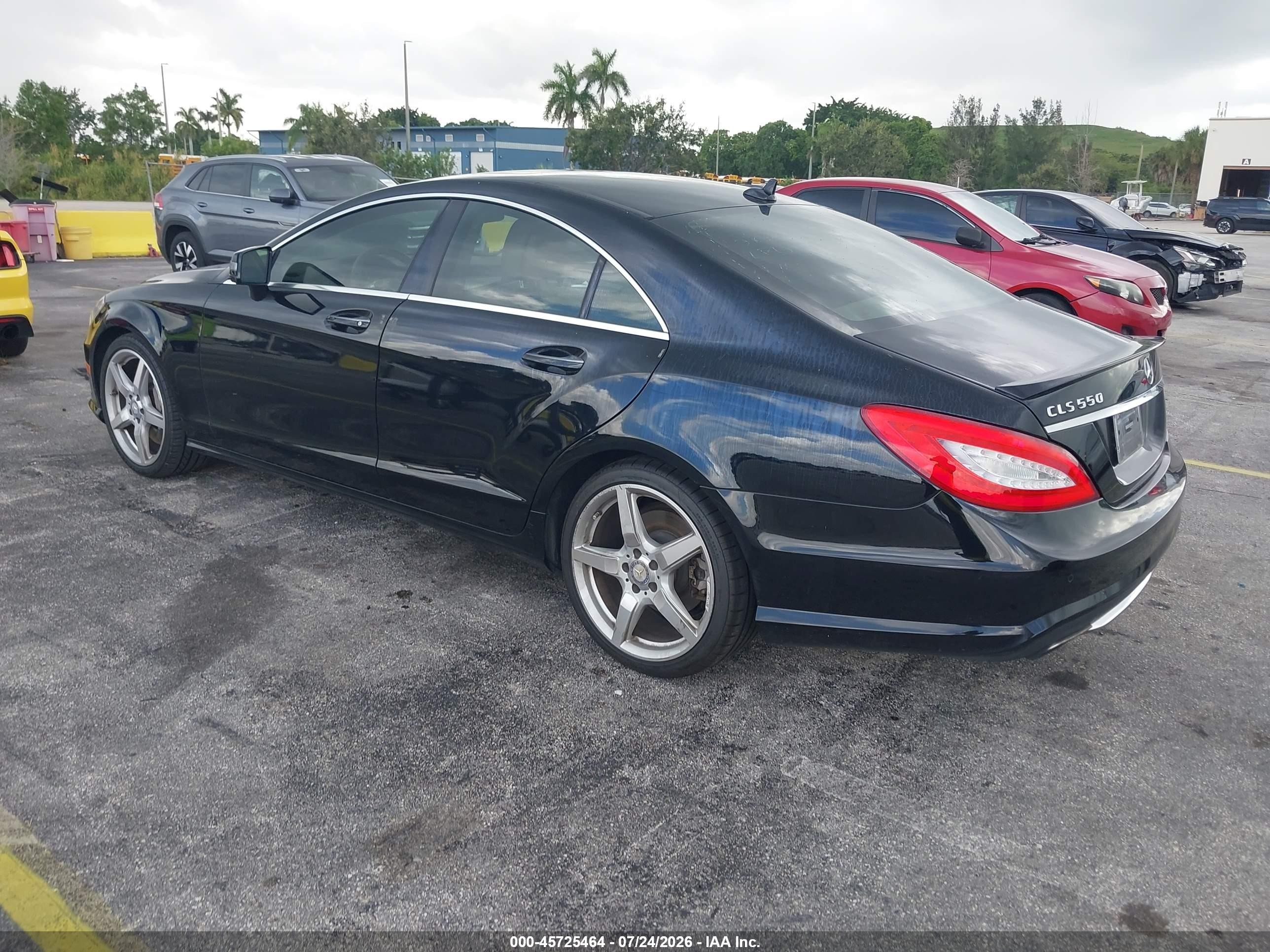 2014 Mercedes-benz Cls 550   Black vin: WDDLJ7DB9EA094336