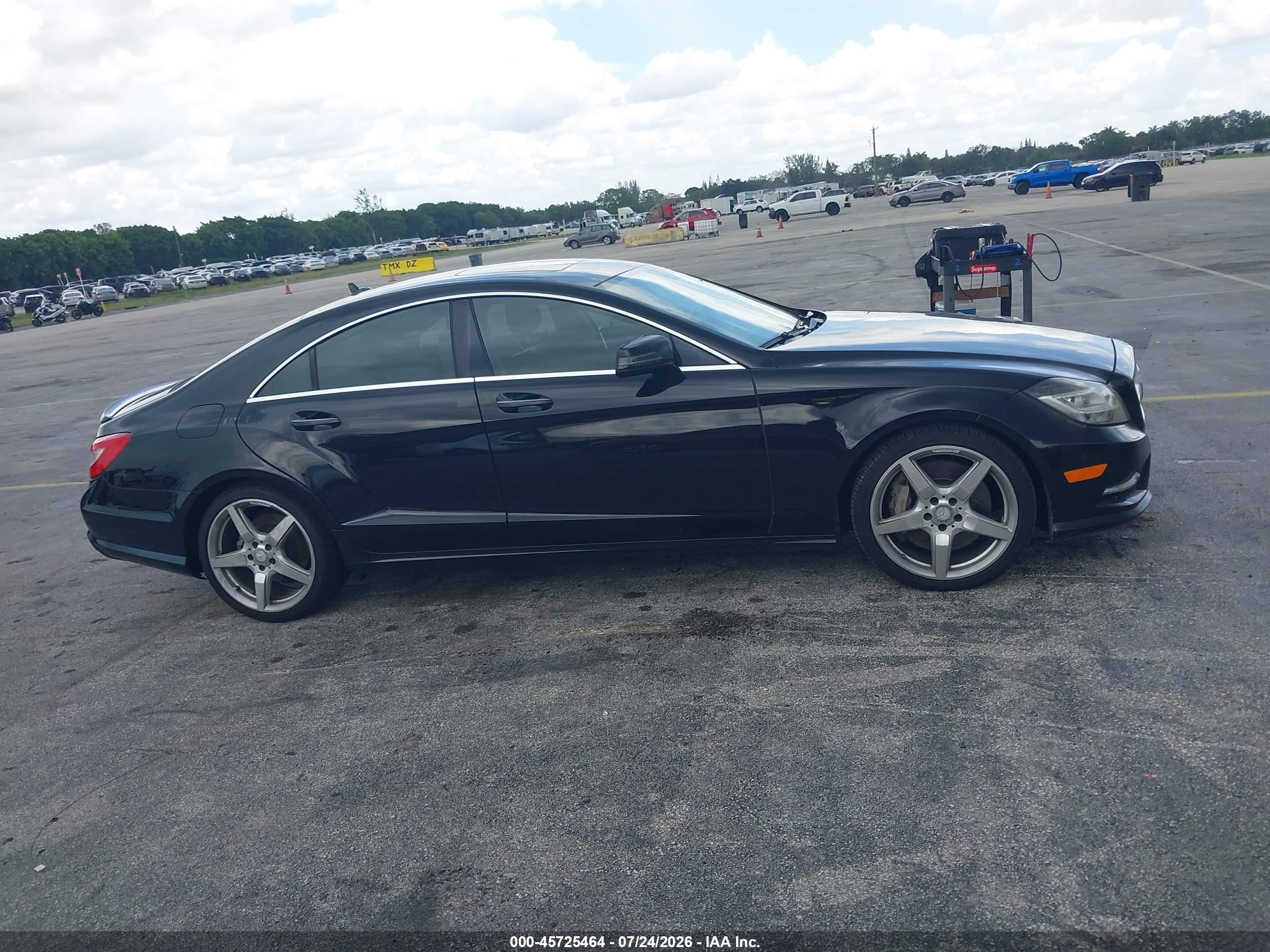 2014 Mercedes-benz Cls 550   Black vin: WDDLJ7DB9EA094336