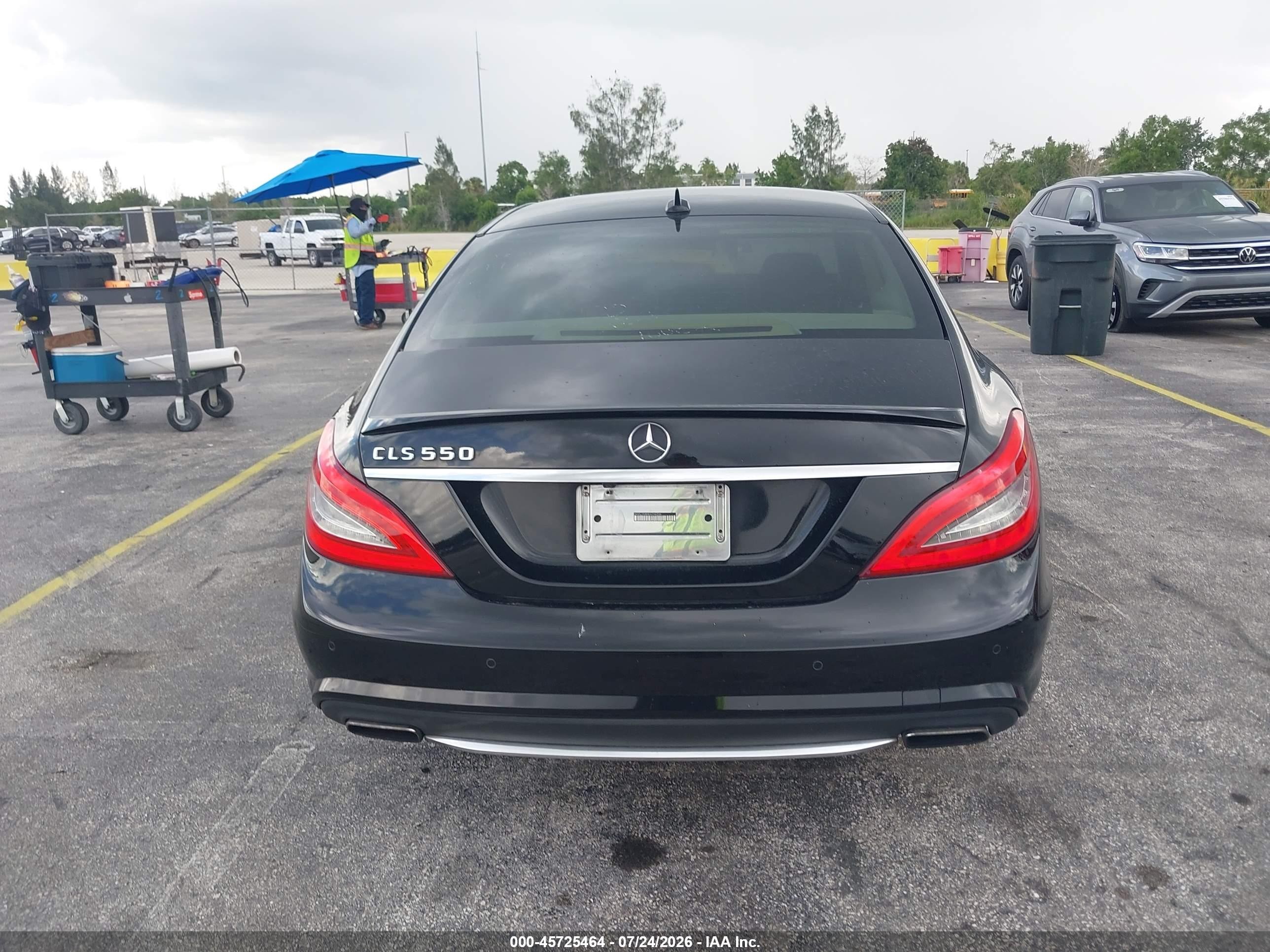 2014 Mercedes-benz Cls 550   Black vin: WDDLJ7DB9EA094336