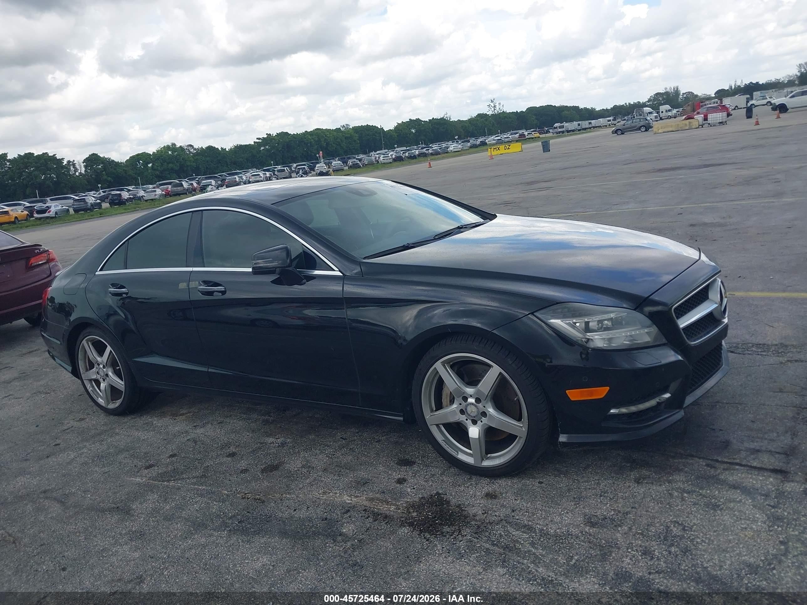 2014 Mercedes-benz Cls 550   Black vin: WDDLJ7DB9EA094336