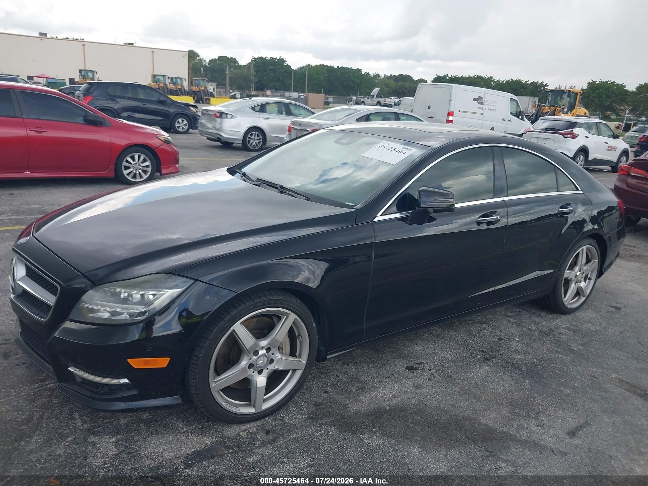 2014 Mercedes-benz Cls 550   Black vin: WDDLJ7DB9EA094336