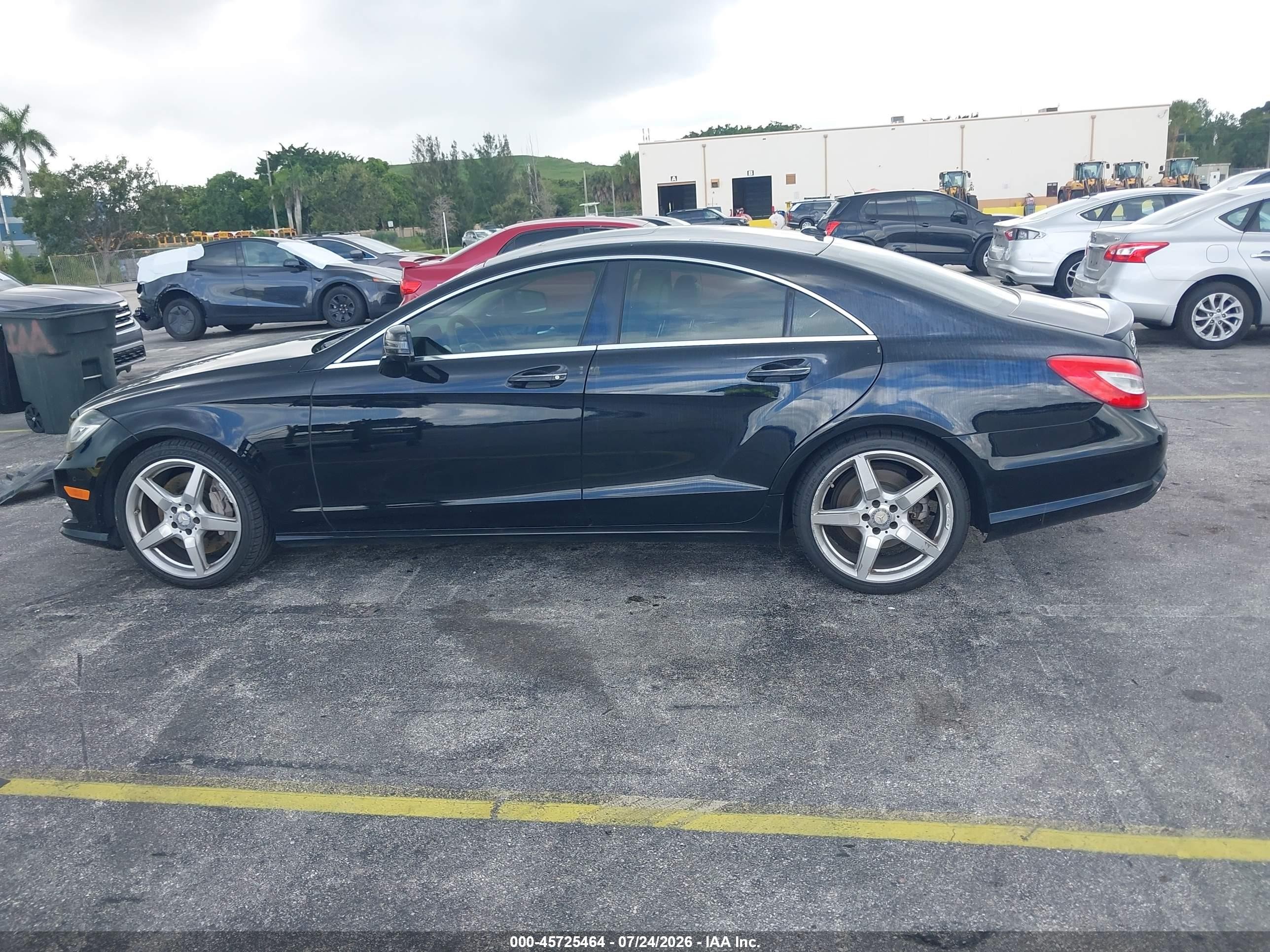 2014 Mercedes-benz Cls 550   Black vin: WDDLJ7DB9EA094336