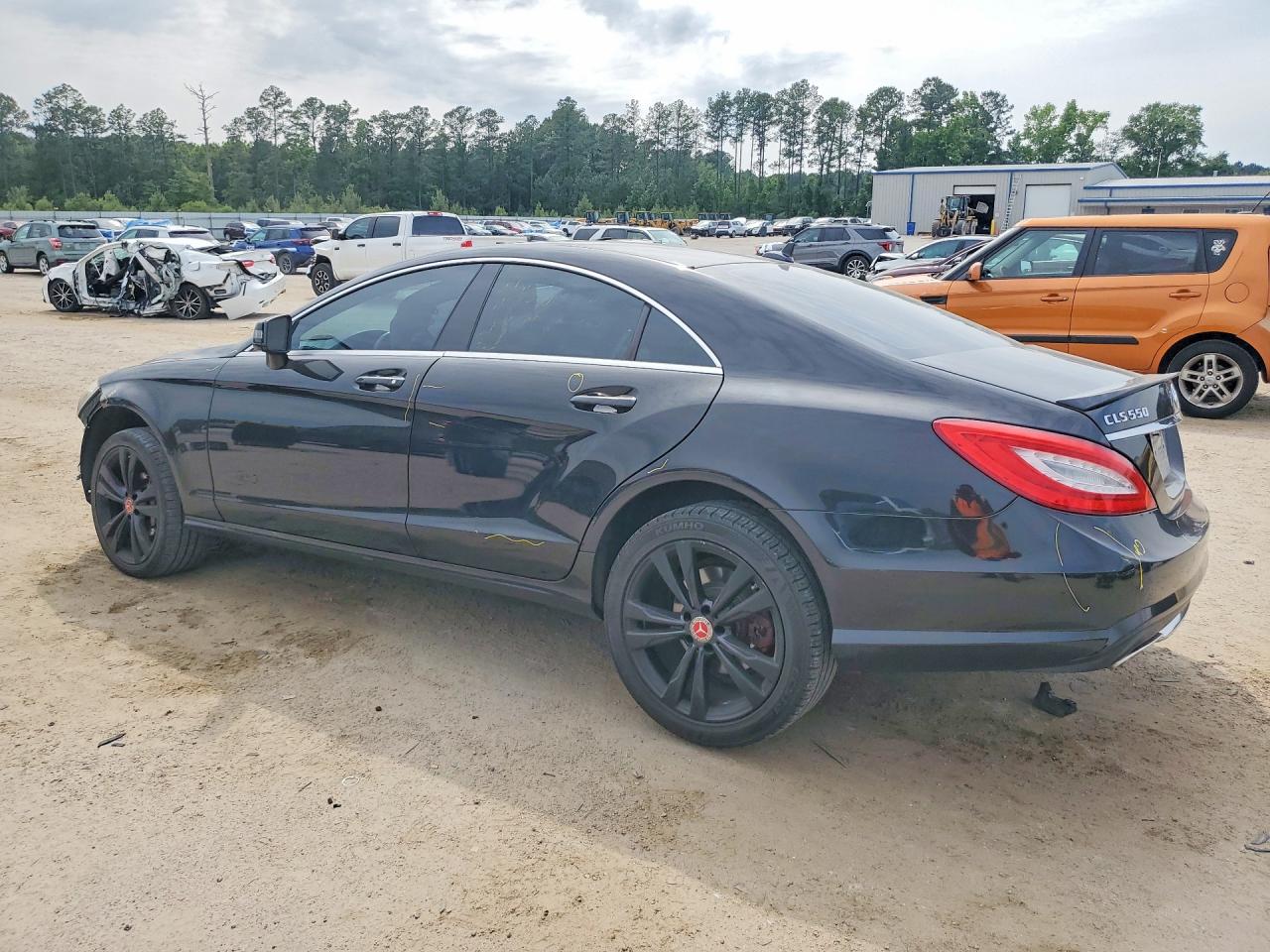 2014 Mercedes-benz Cls 550 Black vin: WDDLJ7DB9EA114245